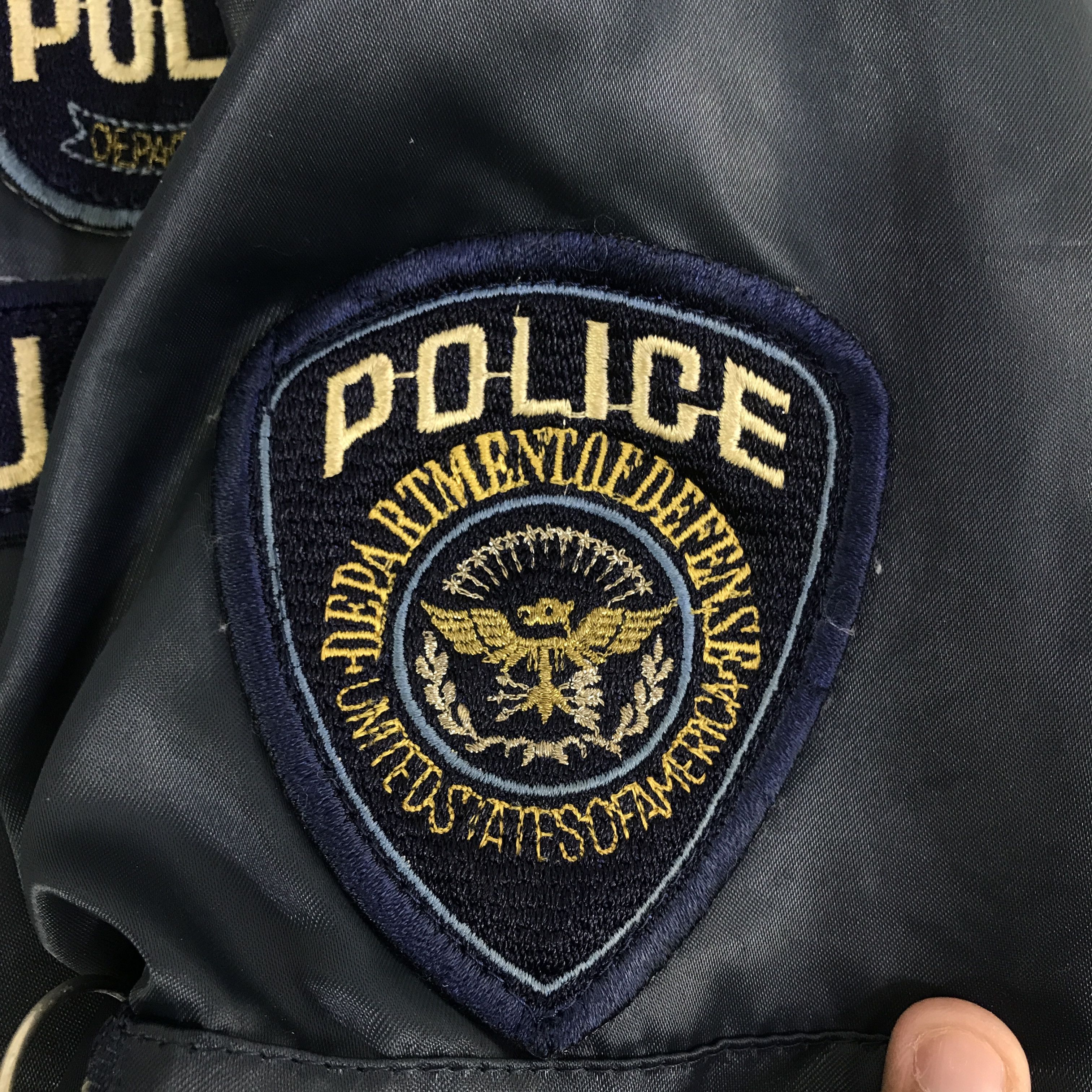 Japanese Brand U.S Police bombers Navy jacket K126B1 Size US L / EU 52-54 / 3 - 10 Thumbnail