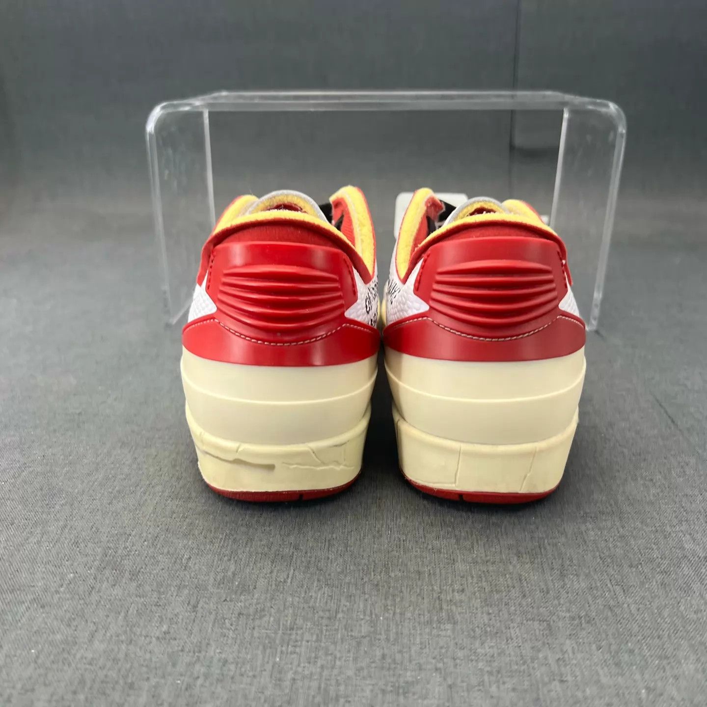 Off-White Off-White x AJ2 Chicago White Red 40.5 Size US 10.5 / EU 43-44 - 5 Thumbnail