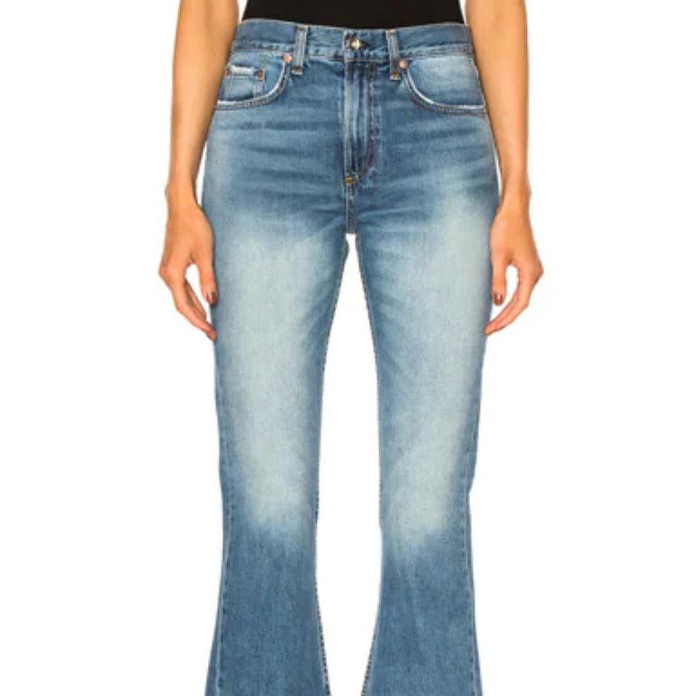 Rag & Bone Rag & Bone vintage crop flare distressed jeans 26 Size 26" / US 2 / IT 38 - 1 Thumbnail