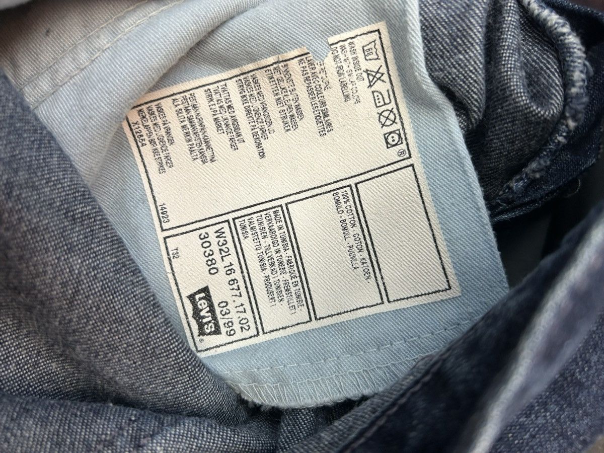 Levi's × Vintage Vintage 90’s Levis All-Duty Carpenter Denim Shorts Size 32 Size US 32 / EU 48 - 7 Thumbnail