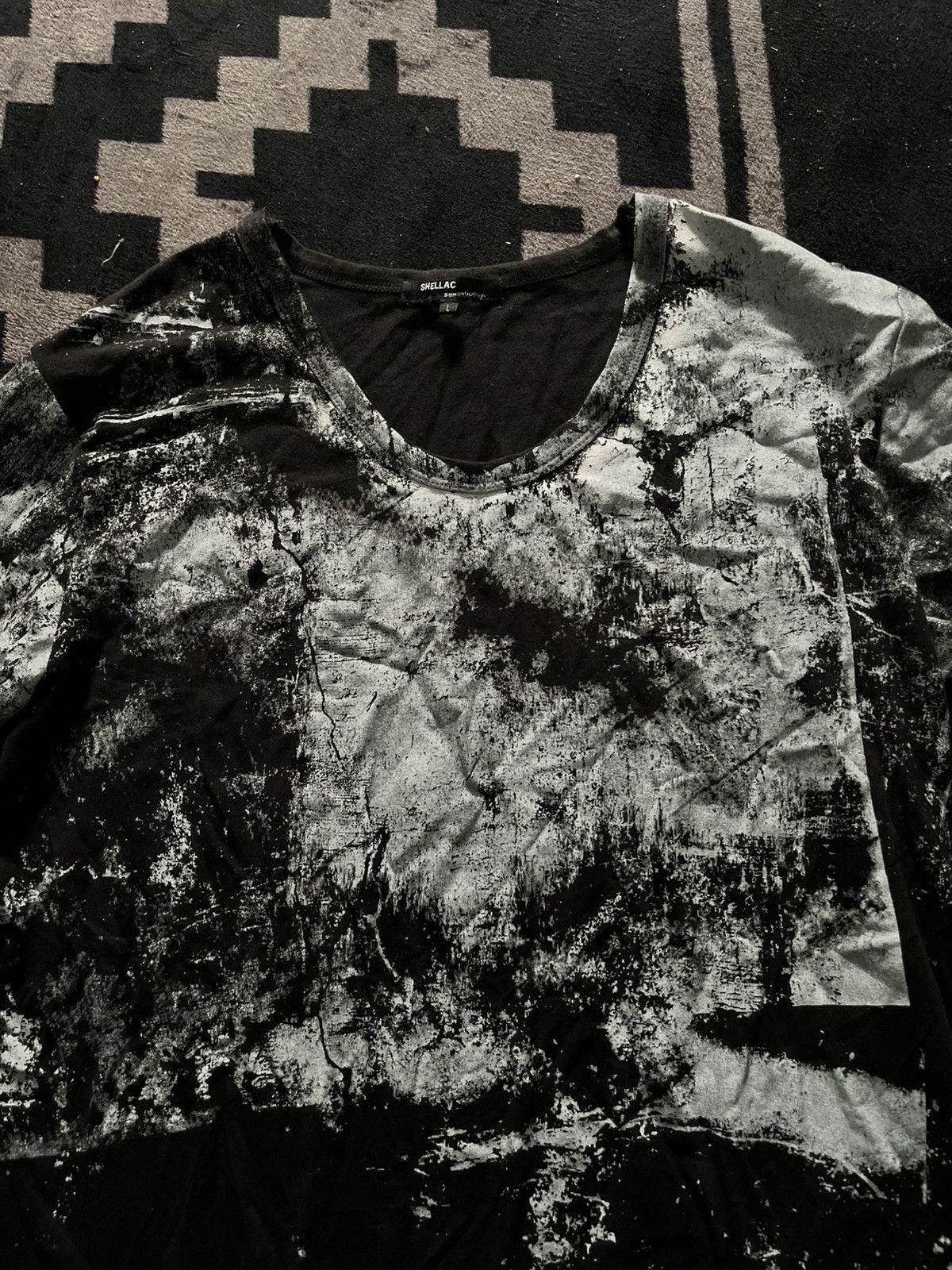 Shellac 2000s shellac x semantic design painter tshirt Size US M / EU 48-50 / 2 - 2 Thumbnail