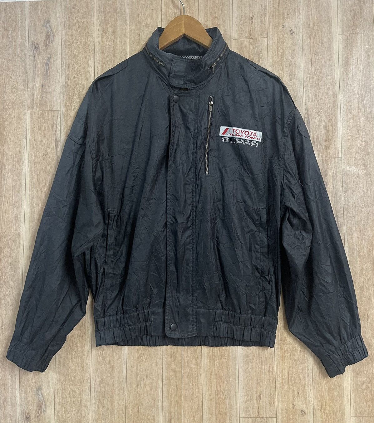 Japanese Brand × Vintage Vintage Toyota Jacket Supra by Team Tom’s TRD JDM L Size US L / EU 52-54 / 3 - 1 Thumbnail