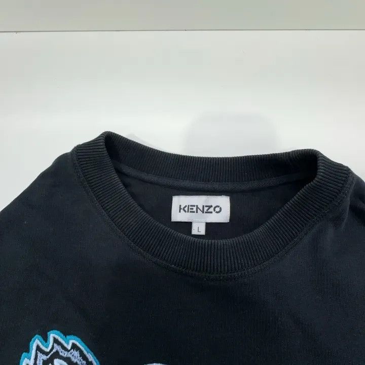 Kenzo KENZO Black Tiger Embroidered Sweatshirt -2507 Size US L / EU 52-54 / 3 - 6 Thumbnail