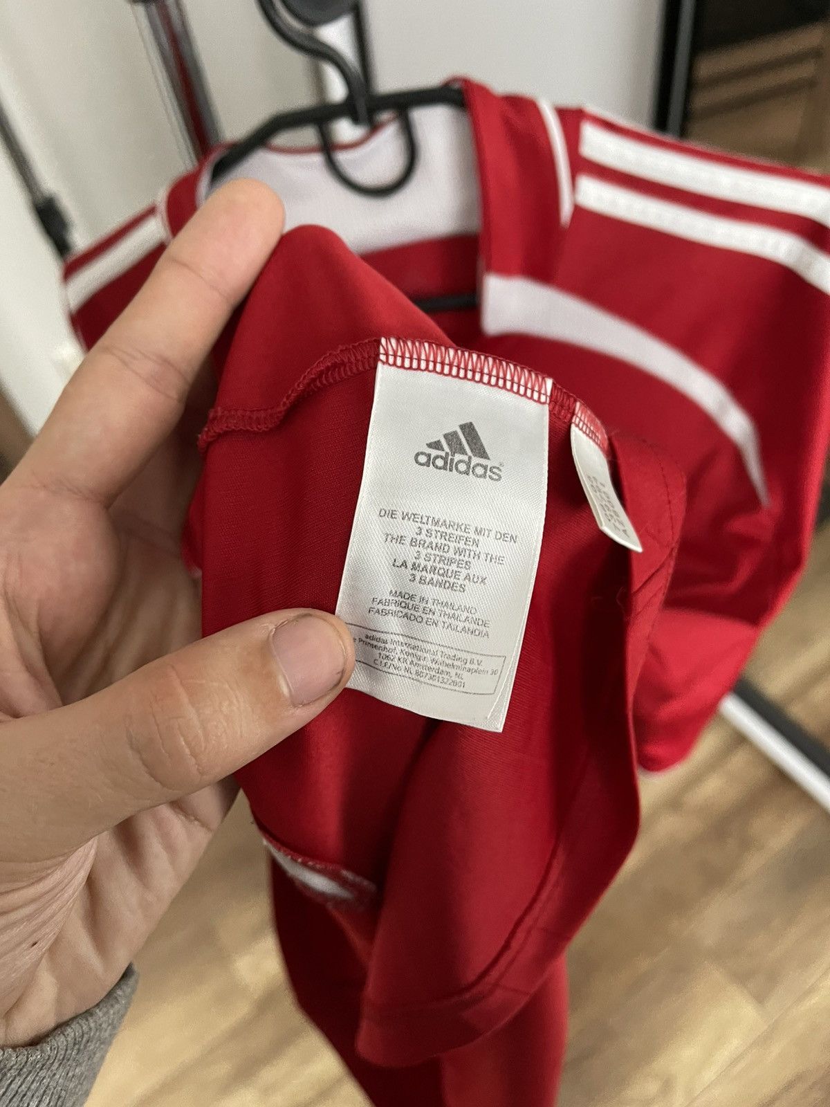 Adidas 2006/2008 Denmark Adidas Soccer Jersey Shirt Vintage Size US L / EU 52-54 / 3 - 11 Thumbnail