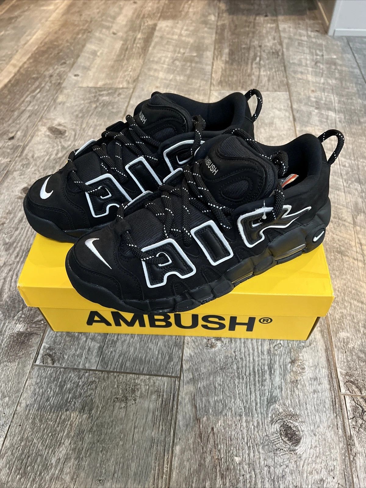 Ambush Design × Nike Nike Air More Uptempo Low AMBUSH Black Size US 10.5 / EU 43-44 - 1 Thumbnail