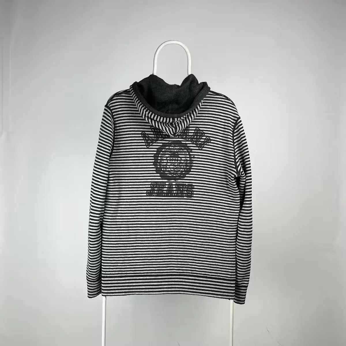 Armani Armani reverse knit sweater hoodie size XLARGE Size US XL / EU 56 / 4 - 2 Thumbnail