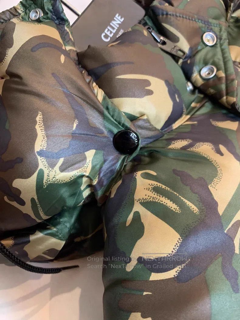 Other Celine Camouflage Down Vest Size US M / EU 48-50 / 2 - 2 Thumbnail