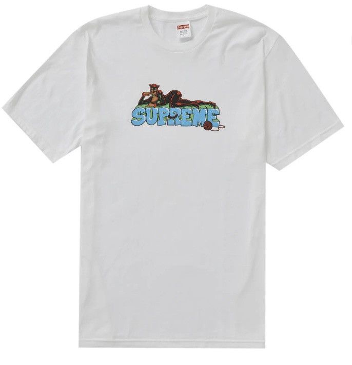 Supreme Supreme Catwoman Tee Size US XXL / EU 58 / 5 - 6 Thumbnail