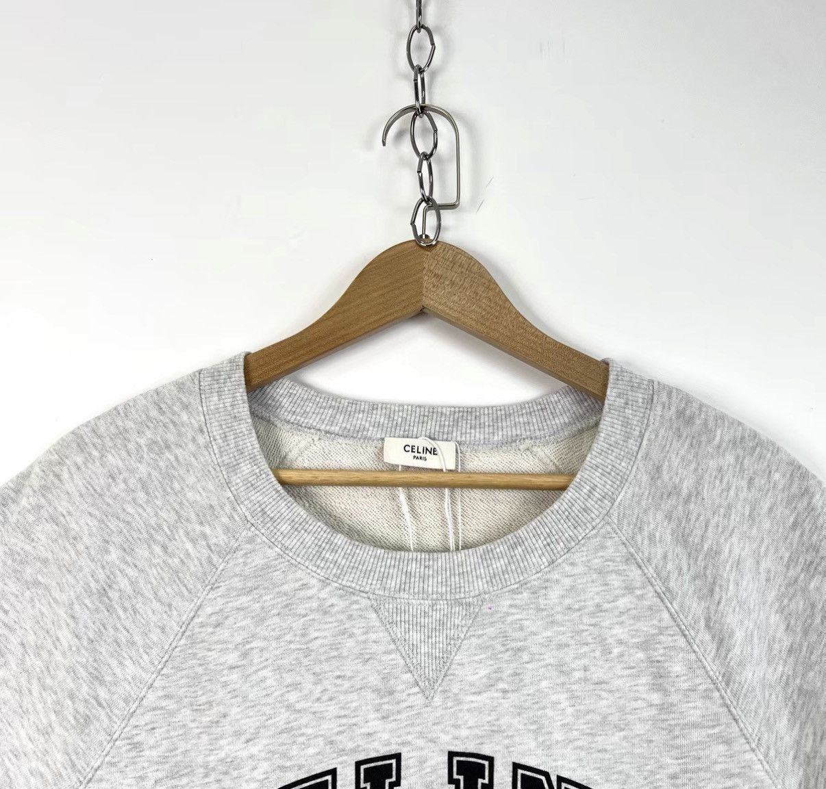 Celine Celine Light Gray Sleeveless Crop Top K12 Size M / US 6-8 / IT 42-44 - 3 Thumbnail