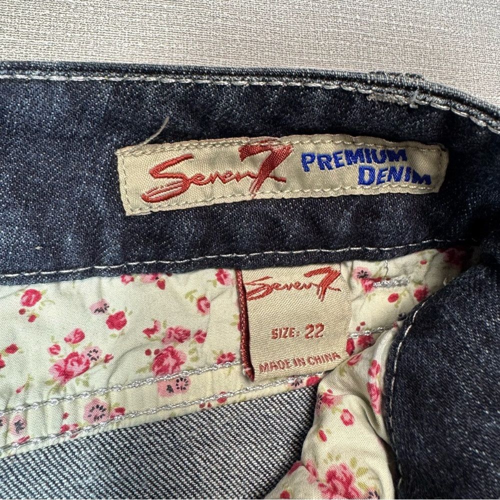 Seven 7 Seven 7 Straight Leg Jeans Plus Size 22 Size 42" / US 20 - 5 Thumbnail