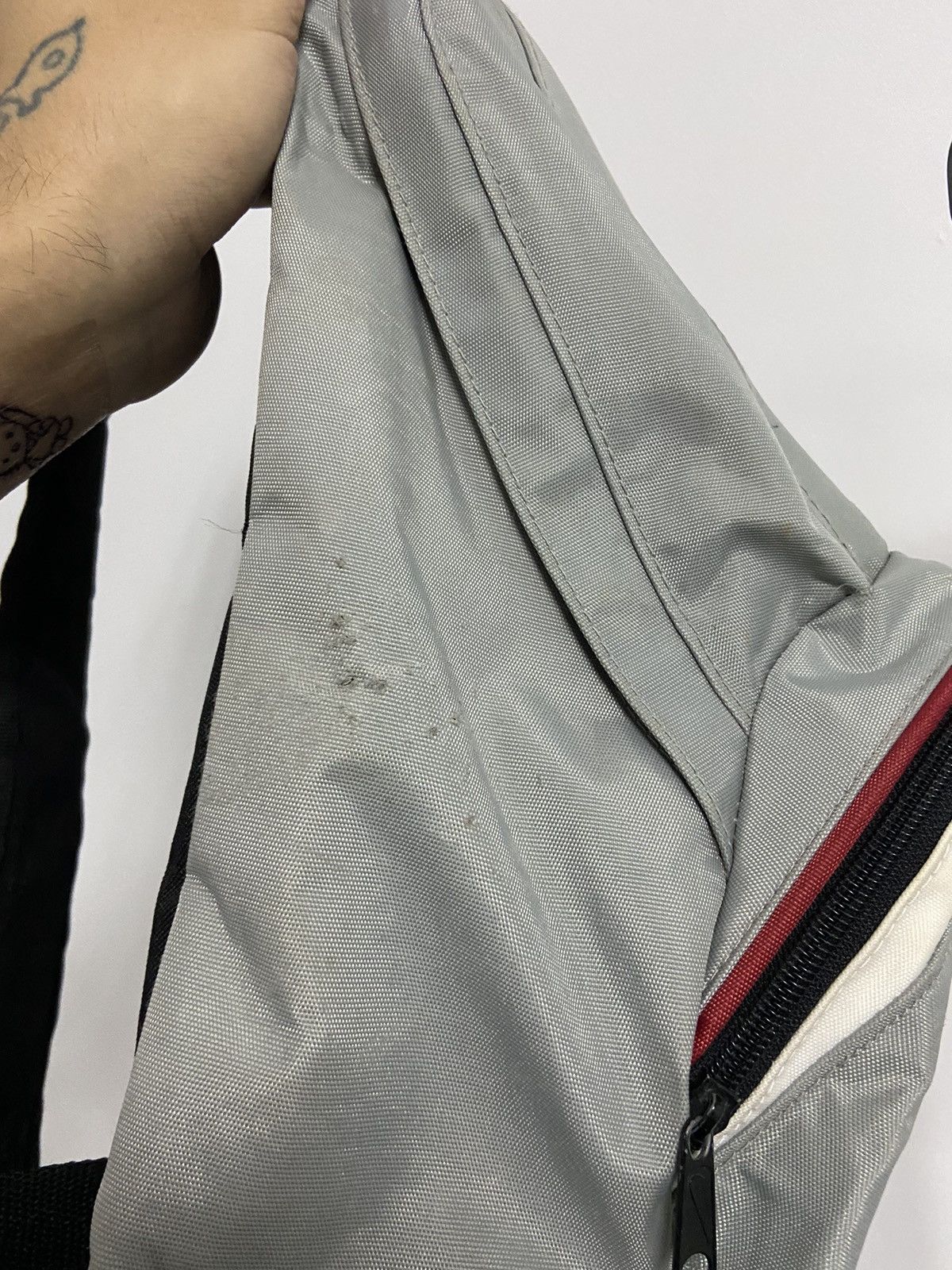 Nike × Vintage Nike Backpack Bag Vintage Big Swoosh Logo 90s Style Size ONE SIZE - 11 Thumbnail