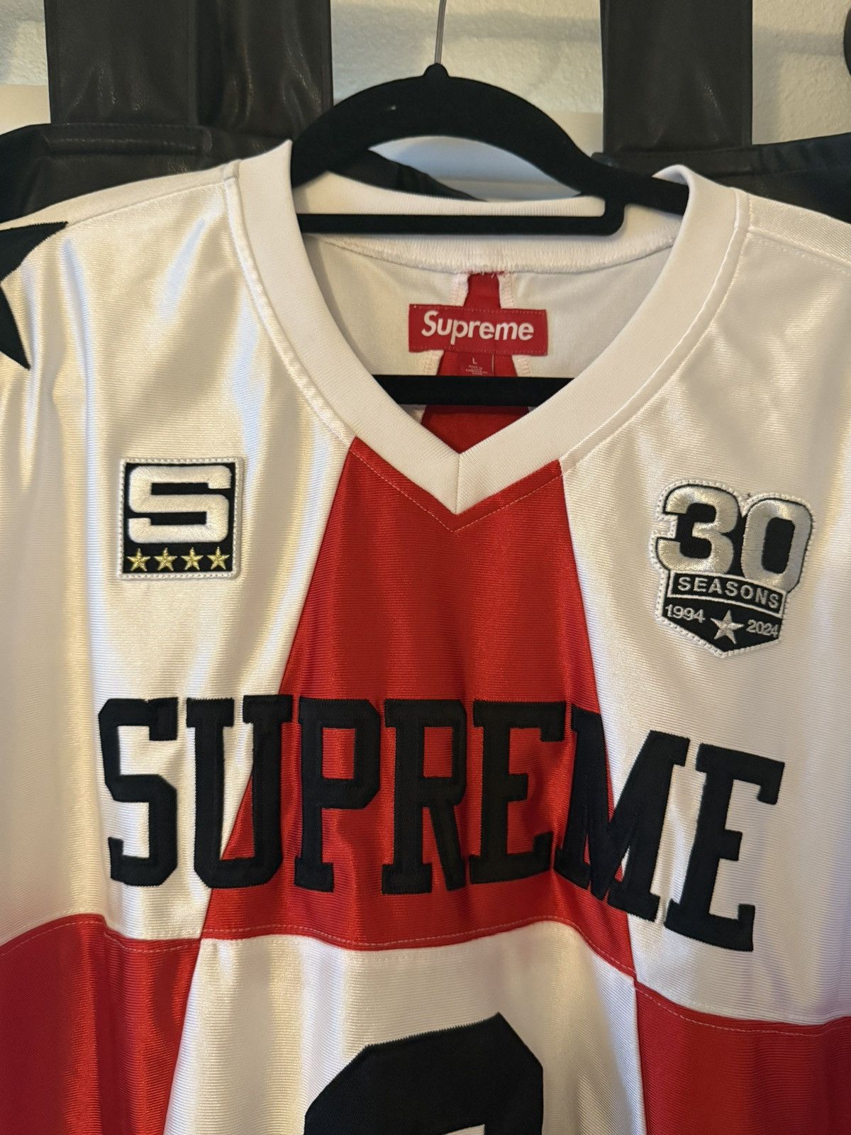 Supreme Supreme Star Football Jersey Size US L / EU 52-54 / 3 - 3 Thumbnail