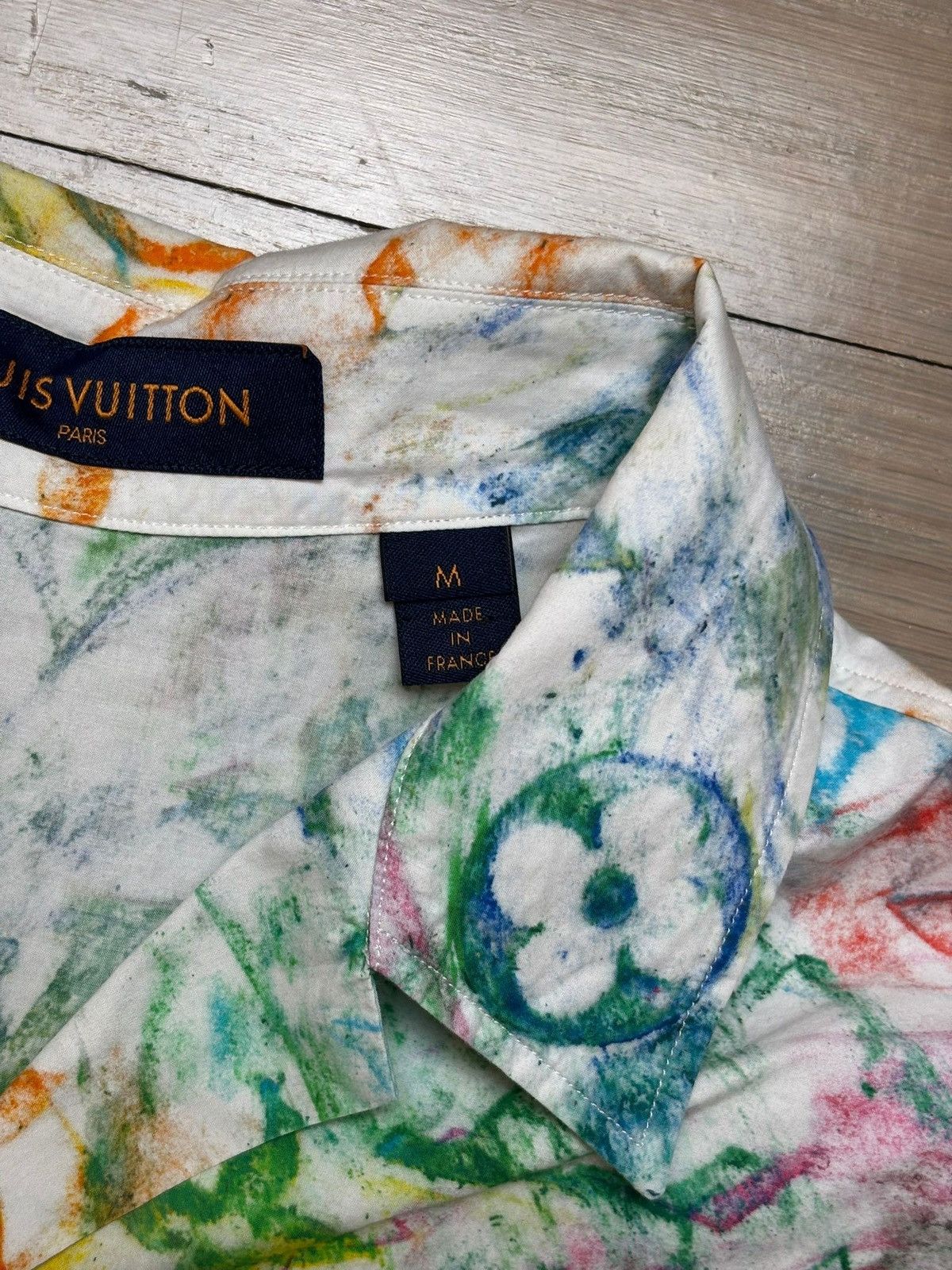 Louis Vuitton Louis vuitton pastel monogram short sleeve shirt Size US M / EU 48-50 / 2 - 4 Thumbnail