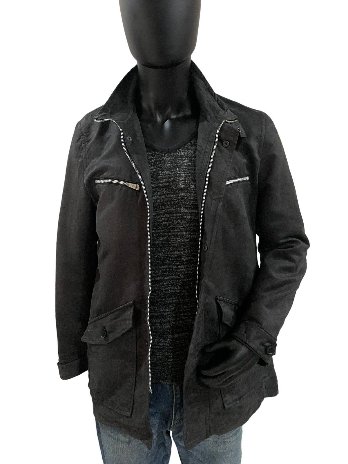 Comme Ca Ism × If Six Was Nine × Seditionaries Comme Ca Ism Faux Suede Faded Zip-up Jacket Size US M / EU 48-50 / 2 - 12 Thumbnail