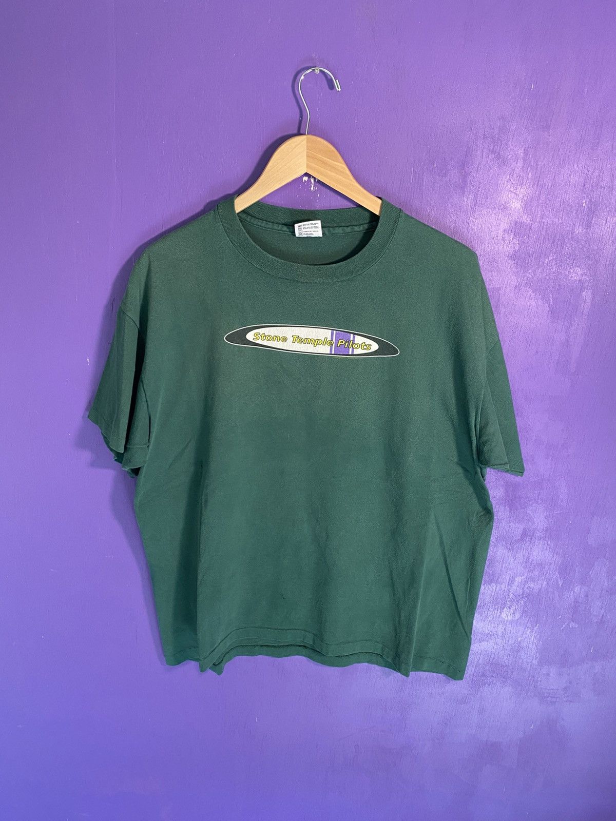 Band Tees Vintage 1996 Stone temple pilots faded tour tee Size US XL / EU 56 / 4 - 1 Thumbnail
