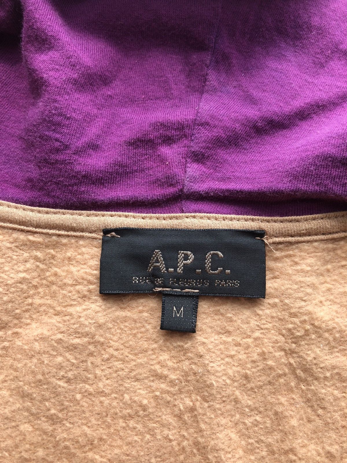 A.P.C. 🇫🇷A.P.C France sweatshirt zipper pullover hoodie Size US M / EU 48-50 / 2 - 5 Thumbnail