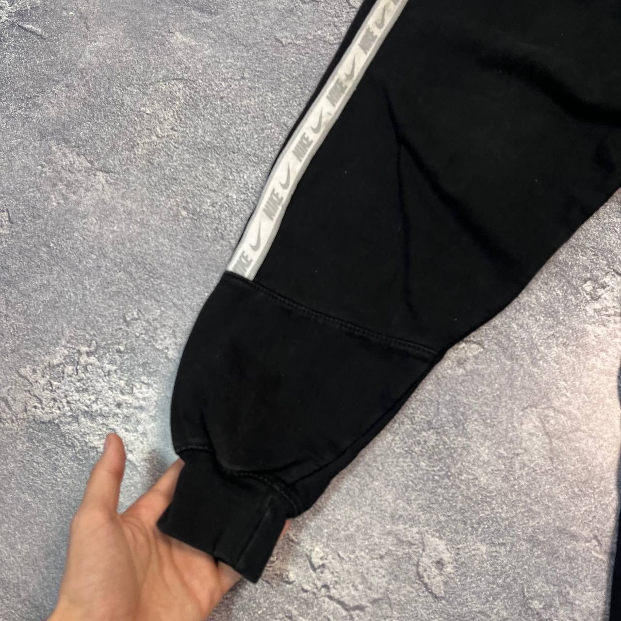 Nike Vintage Nike Black Drill Baggy Sweatpants Pants Sz M Size US 33 - 5 Thumbnail
