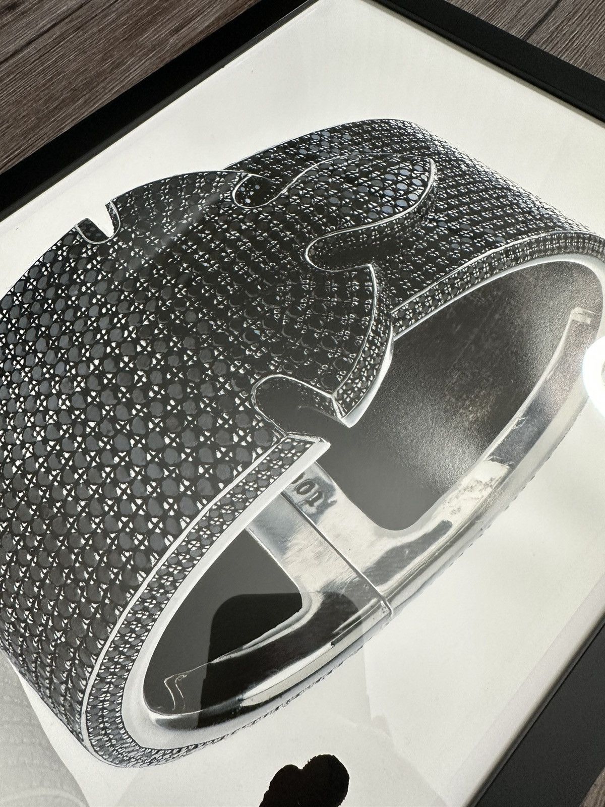 Chrome Hearts 🖤Chrome Hearts🖤 Ring & Dagger 9x12 Framed Poster Size ONE SIZE - 4 Thumbnail