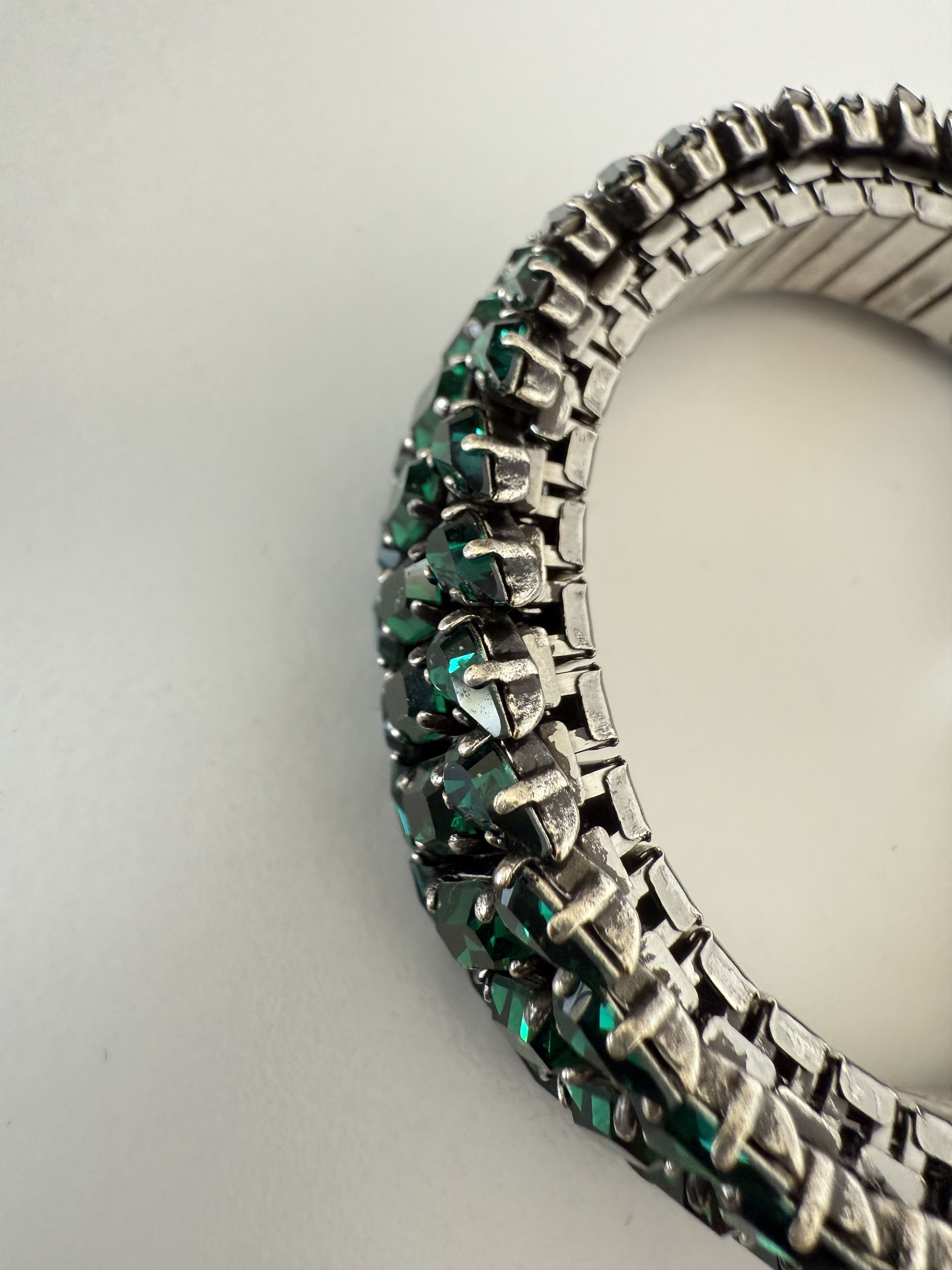 Saint Laurent Paris Saint Laurent Emerald Green Bracelet Size ONE SIZE - 6 Thumbnail