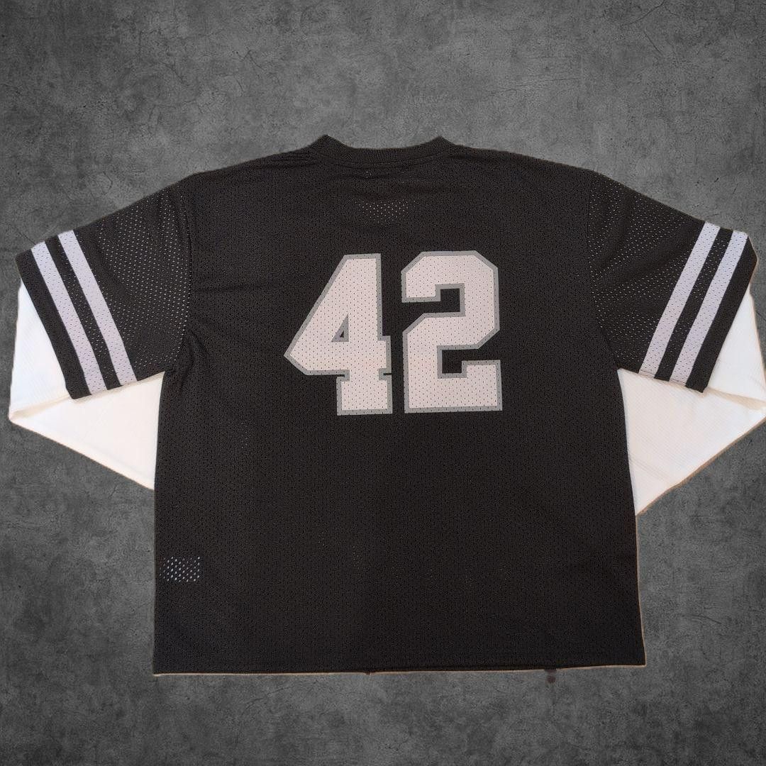 Reputation Studios Reputation Studios “42 Jersey” Long Sleeve Mesh Top L Size US L / EU 52-54 / 3 - 2 Thumbnail