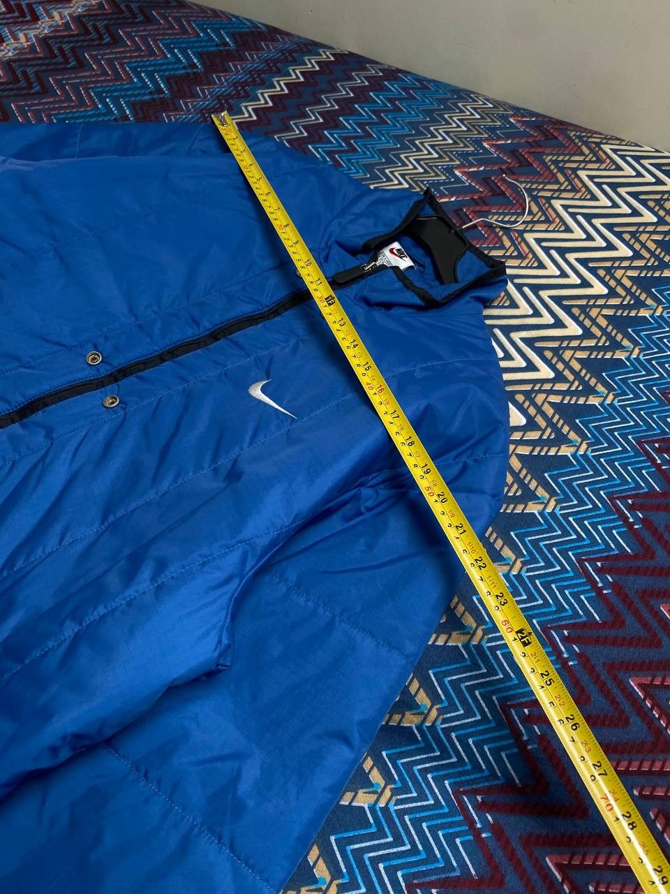 Nike vintage Nike Y2K blue logo jacket Streetwear Size US M / EU 48-50 / 2 - 15 Thumbnail
