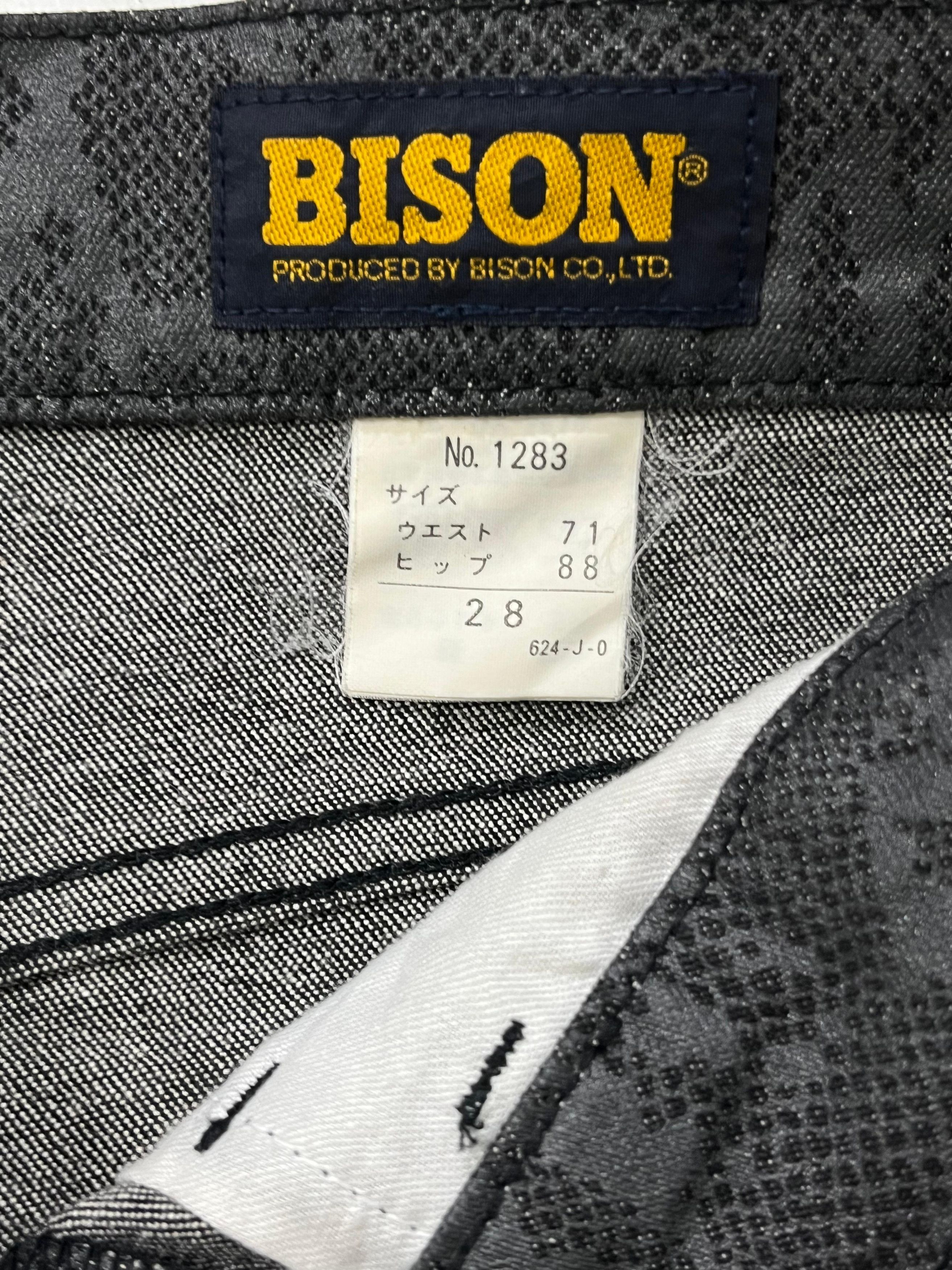 Japanese Brand Bison Pyton Pattern skinny Pants Size US 26 / EU 42 - 8 Thumbnail