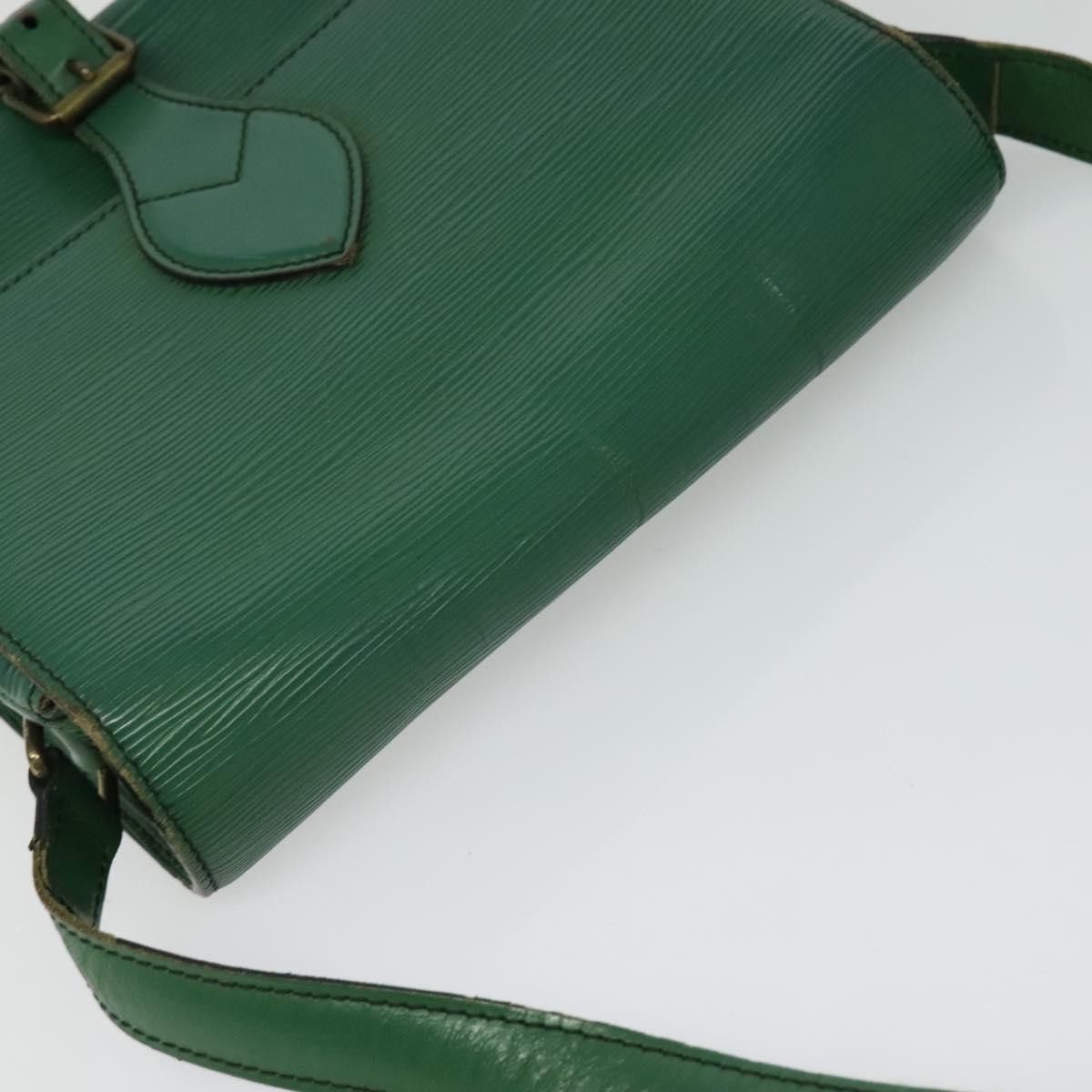 Louis Vuitton LOUIS VUITTON Epi Cartouchiere MM Shoulder Bag Green M52244 Size ONE SIZE - 6 Thumbnail