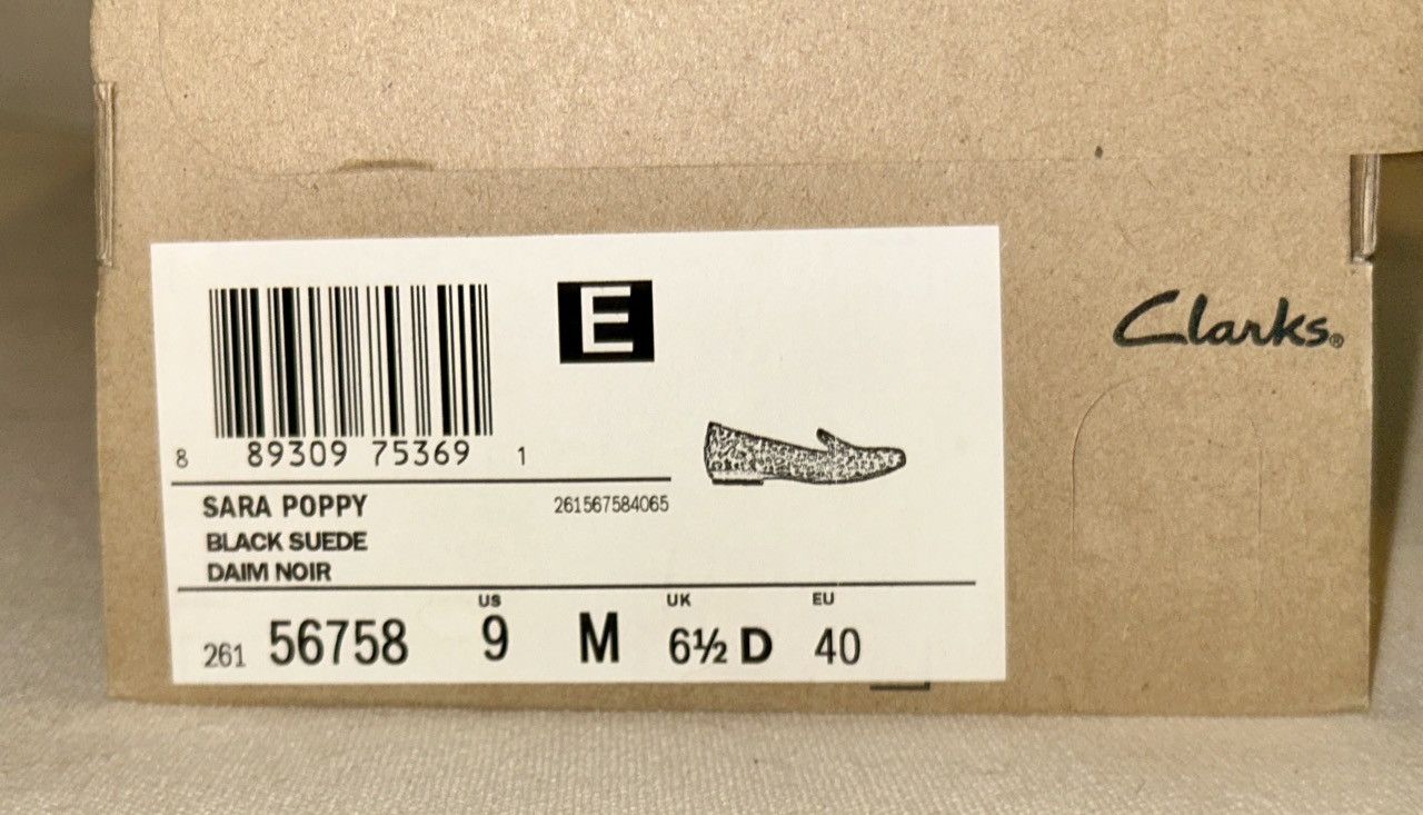 Clarks Clarks “Sara Poppy” Suede Loafer — Size 9M Size US 9 / IT 39 - 12 Thumbnail