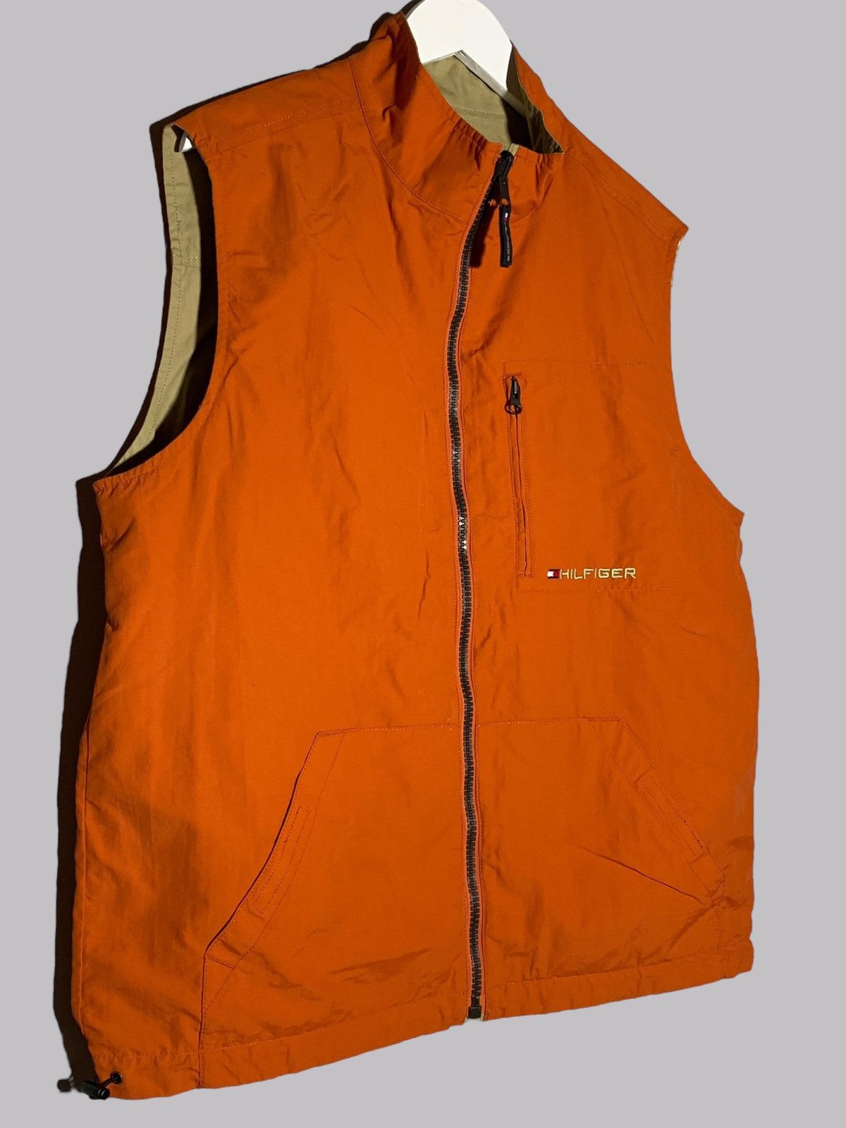Tommy Hilfiger × Vintage Vintage Tommy Hilfiger Reversible Vest Size US M / EU 48-50 / 2 - 12 Thumbnail