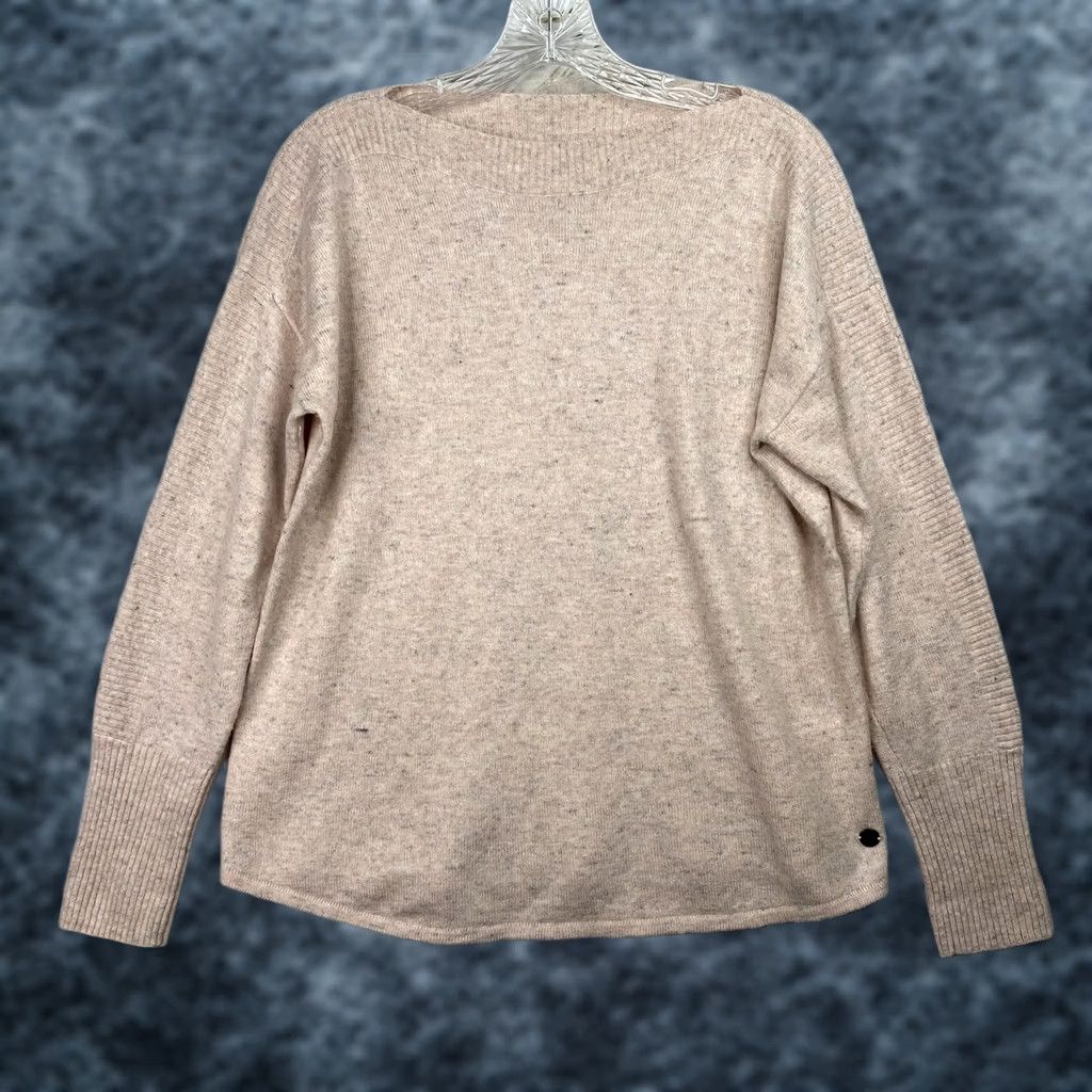Royal Robbins Royal Robbins Sweater Womens S Pink Merino Wool Linen Blend Ribbed Soft Stretch Pullover Knit Casual Fall Winter 2023 Womens Size S / US 4 / IT 40 - 1 Thumbnail