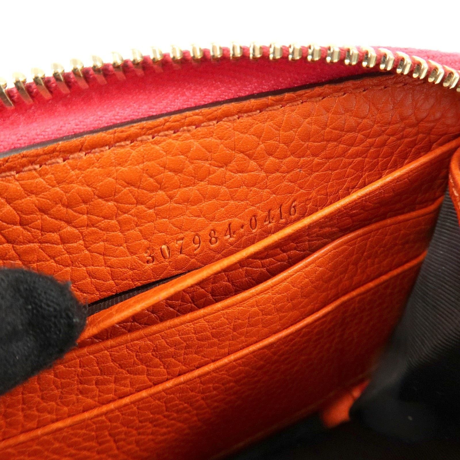 Gucci Gucci Bamboo Zippy Wallet Calfskin Multicolor Size ONE SIZE - 8 Thumbnail