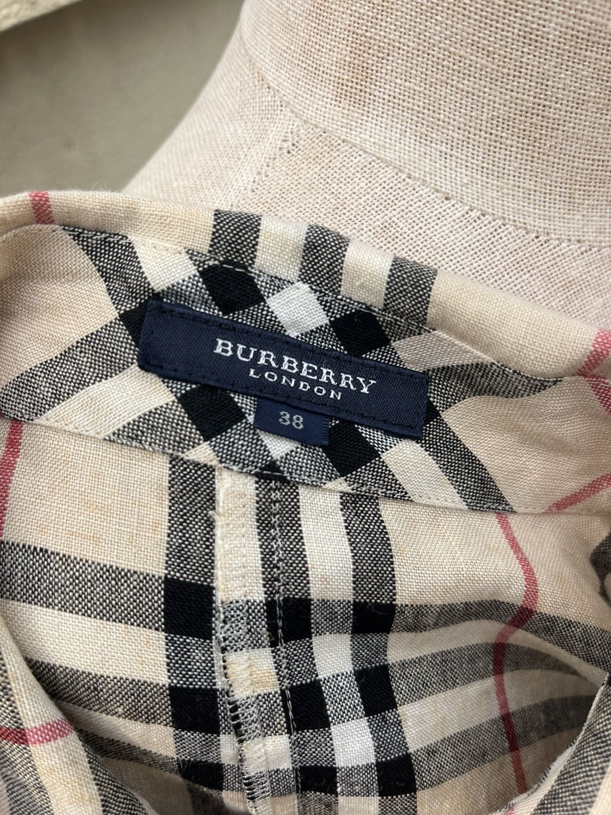 Burberry Nova check blouse Size S / US 4 / IT 40 - 10 Thumbnail