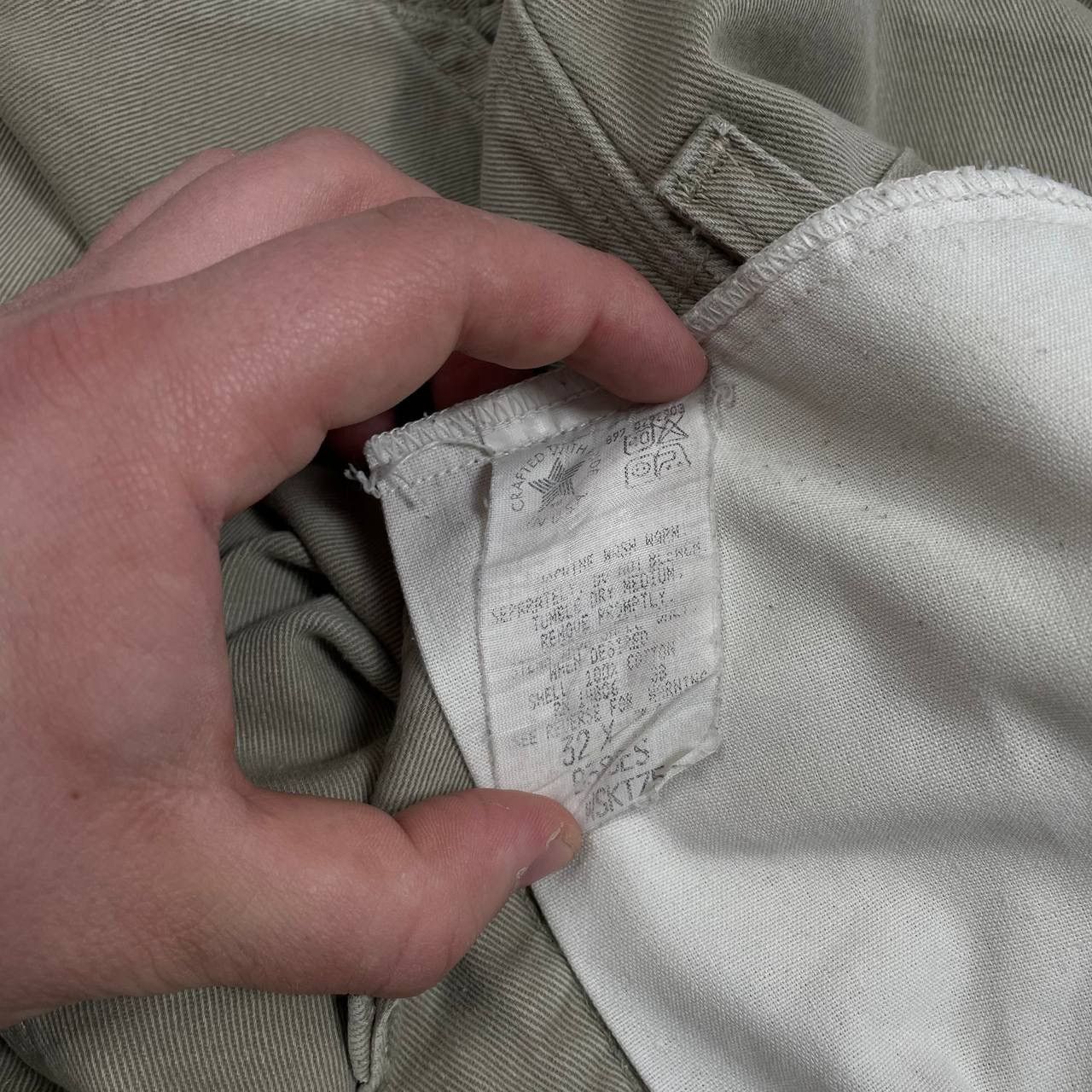 Carhartt × Vintage Vintage 90 Carhartt Carpenter Work Pants Made In USA W32 L28 Size US 32 / EU 48 - 17 Thumbnail