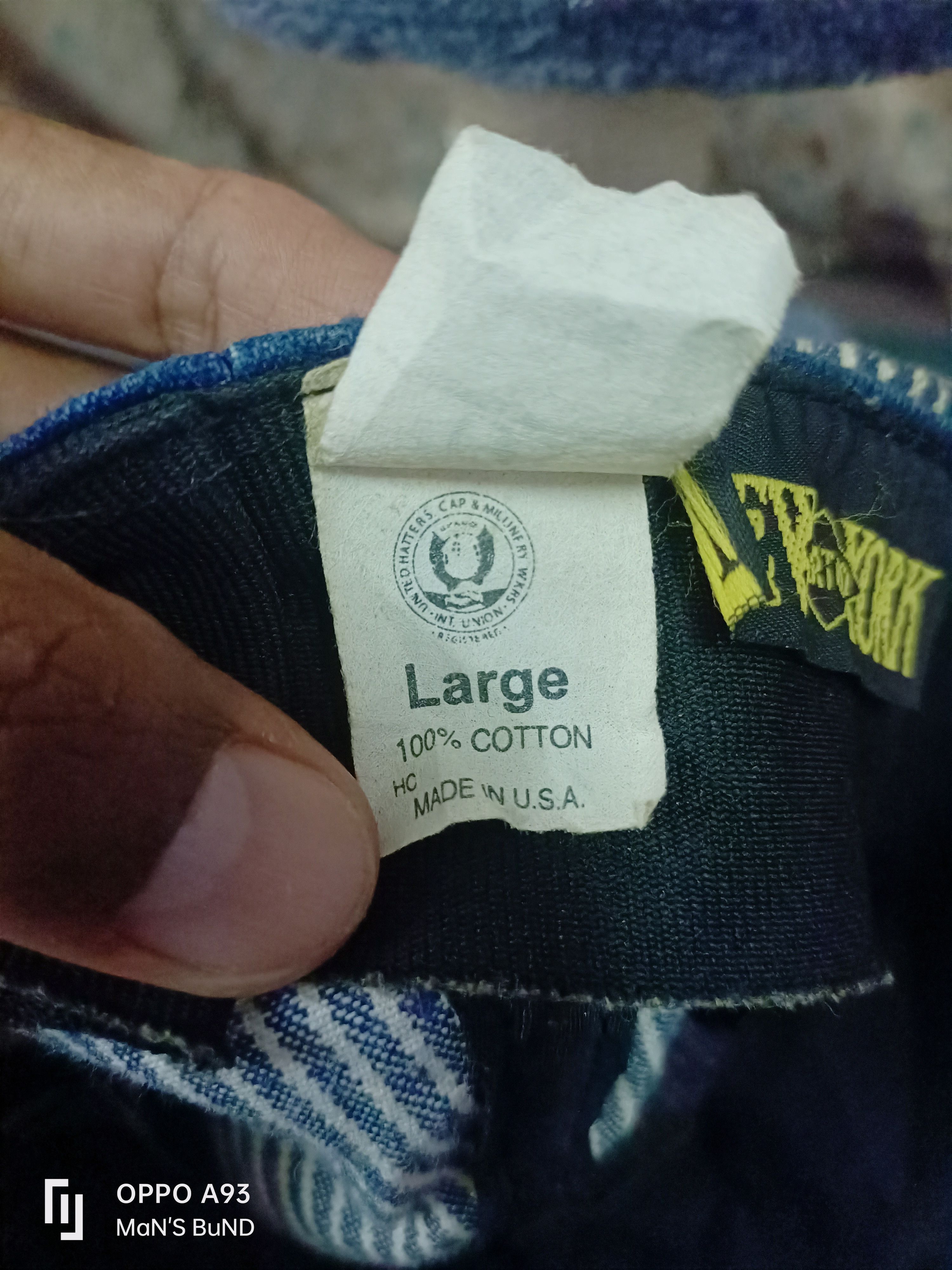 Denime Vintage NEW YORK HAT CO DENIM Size ONE SIZE - 9 Thumbnail