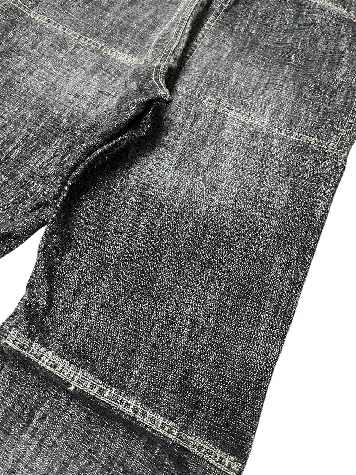 Eternal × Japanese Brand × Le Grande Bleu (L.G.B.) Eternal Bitchu Kurashiki Paneling Stone Wash Denim Jeans Size US 29 - 18 Thumbnail