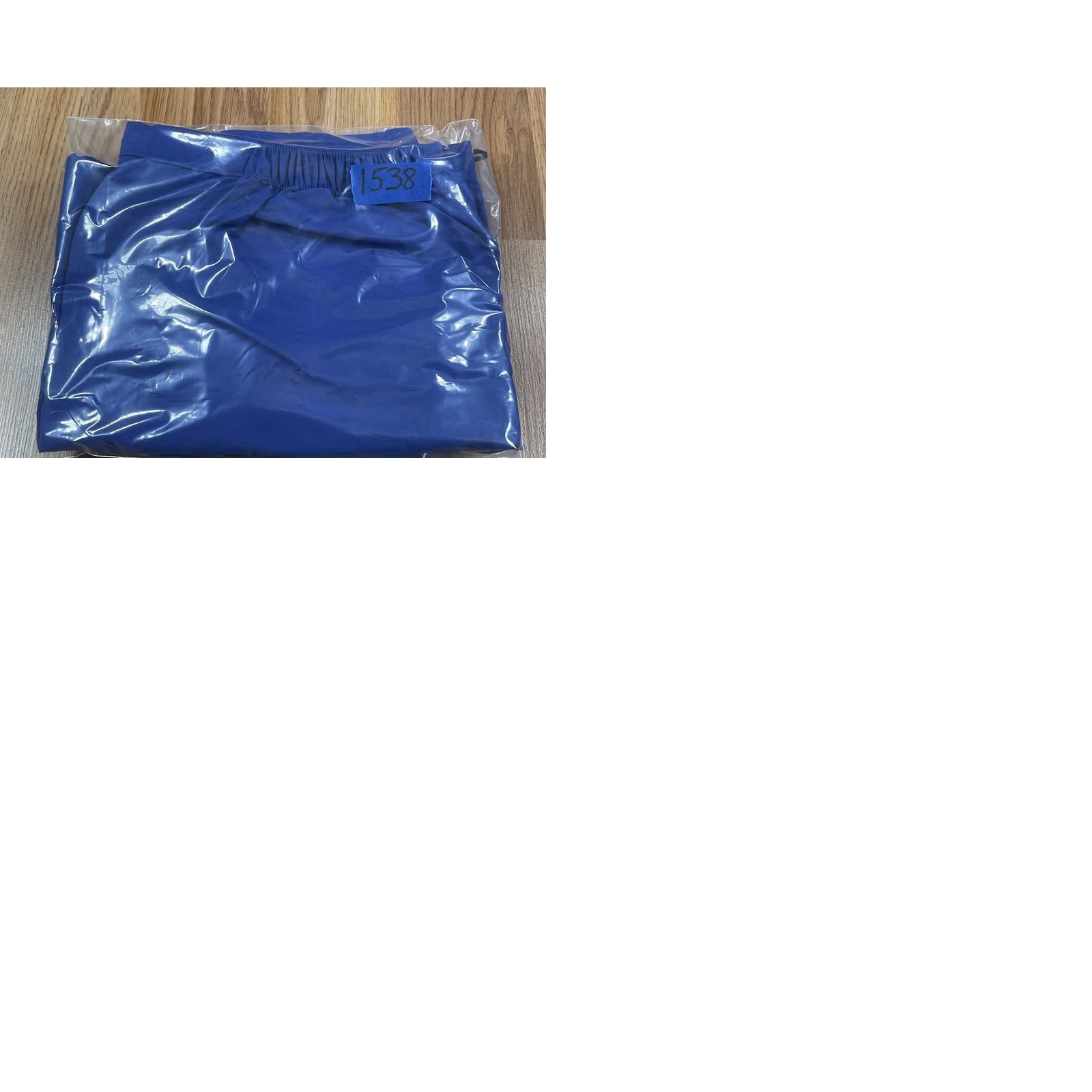 Vintage LL Bean Skirt Women's M Medium Above Knee Length Pencil Solid Blue 100% Nylon Size 32" / US 10 / IT 46 - 9 Thumbnail