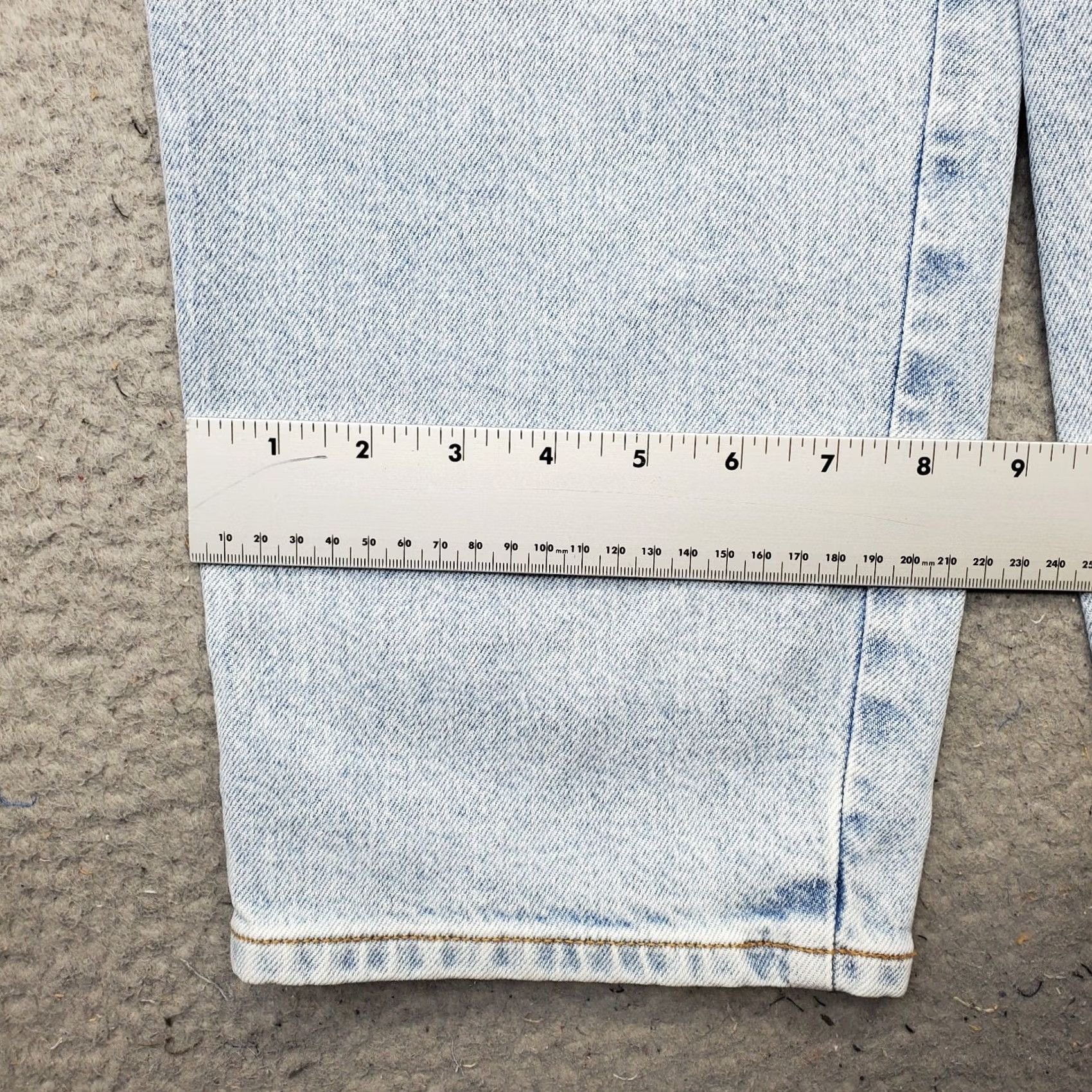 Talbots Talbots Jeans Womens 6 Blue Denim 5 Pocket High Waist Straight Streetwear Size 28" / US 6 / IT 42 - 5 Thumbnail