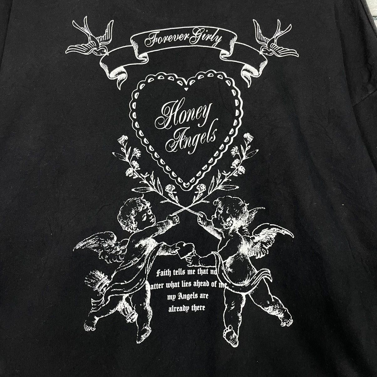 Japanese Brand Honey Angel Big Logo Sweater Size L / US 10 / IT 46 - 14 Thumbnail