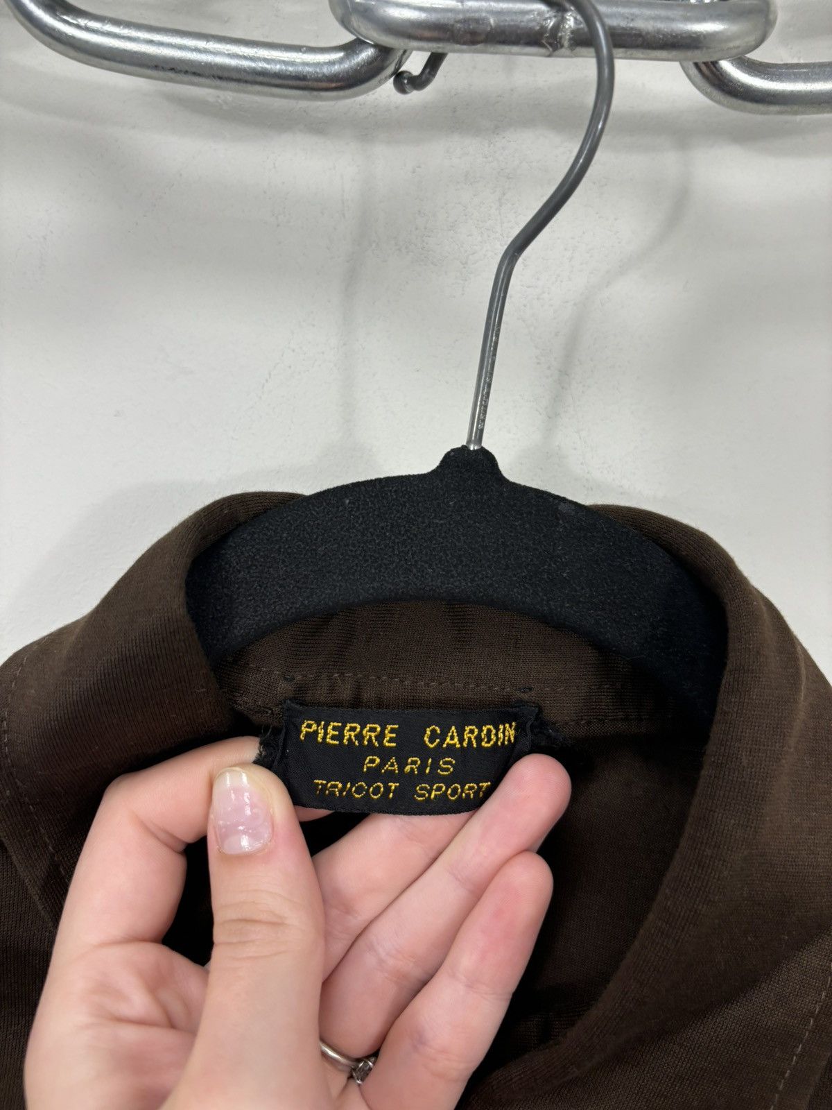 Pierre Cardin Vintage Pierre Cardin 90s Tricot Sport Brown Luxury Shirt Size US M / EU 48-50 / 2 - 8 Thumbnail