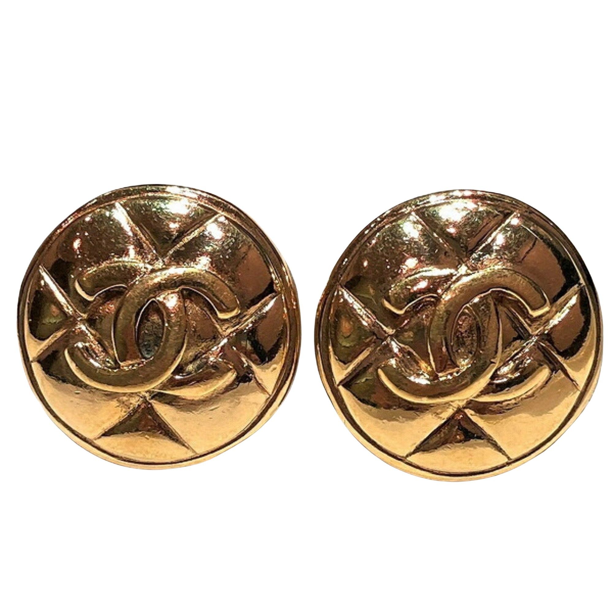 Chanel Chanel Coco Mark earring Size ONE SIZE - 1 Thumbnail