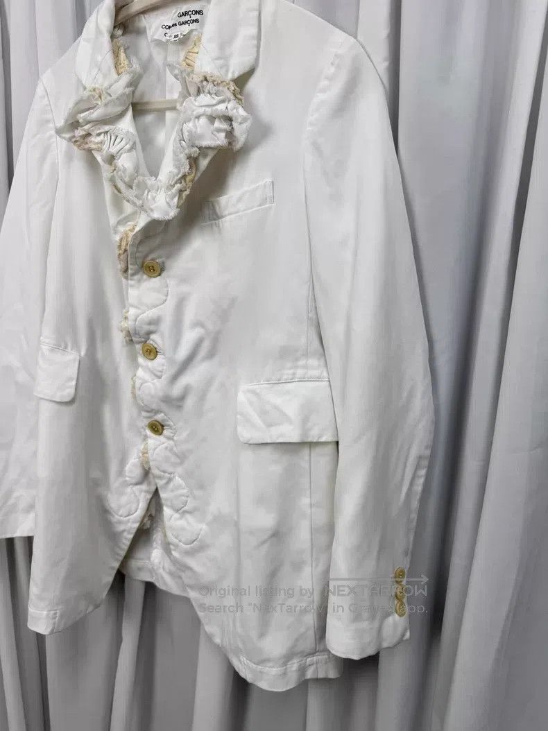 Comme des Garcons Comme Des Garcons Ruffled ribbed jacket with structured de Size XS / US 0-2 / IT 36-38 - 2 Thumbnail