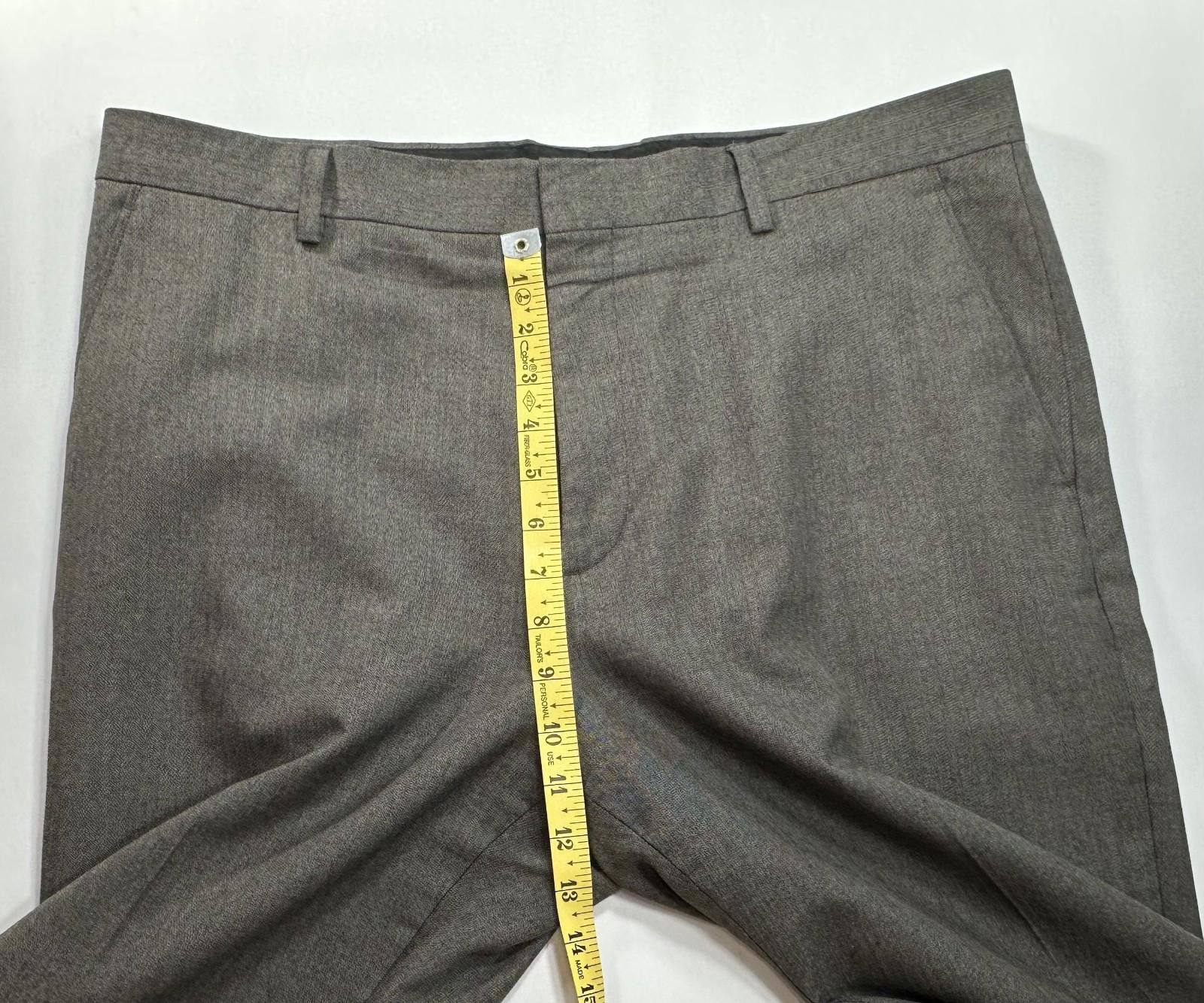 Banana Republic Banana Republic Tailored Fit Dress Pants Brown Mens 36/34 Size US 36 / EU 52 - 4 Thumbnail