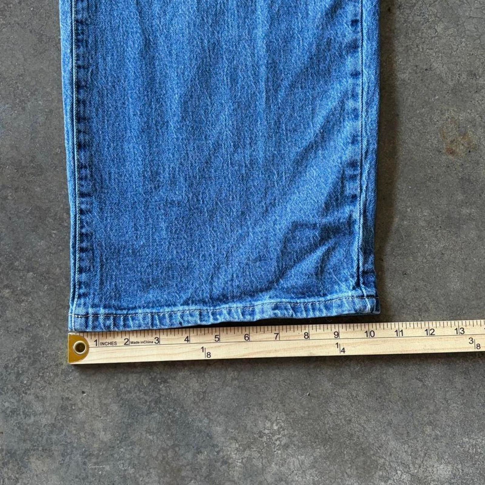Vintage 2000s nobo wide leg baggy jeans Size US 32 / EU 48 - 5 Thumbnail