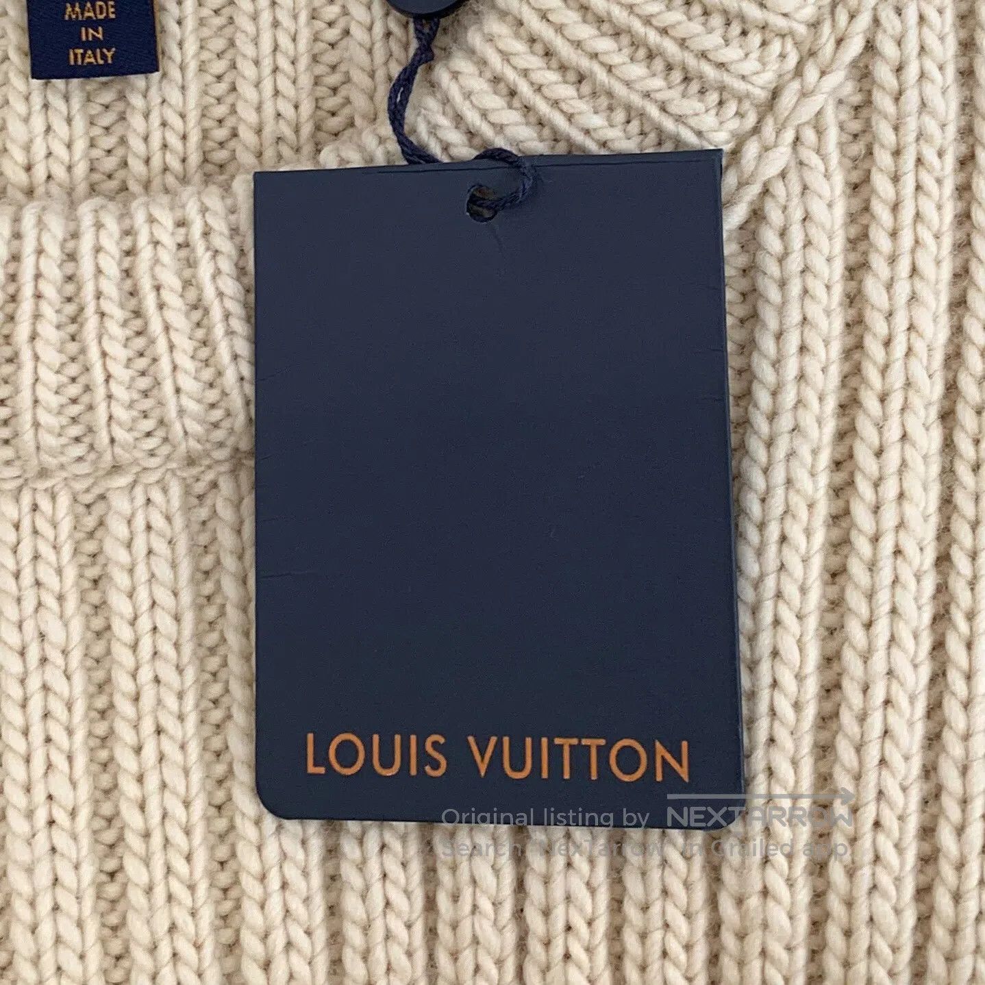 Louis Vuitton Louis Vuitton Brown cashmere round-neck long-sleeve knitte Size US S / EU 44-46 / 1 - 7 Thumbnail