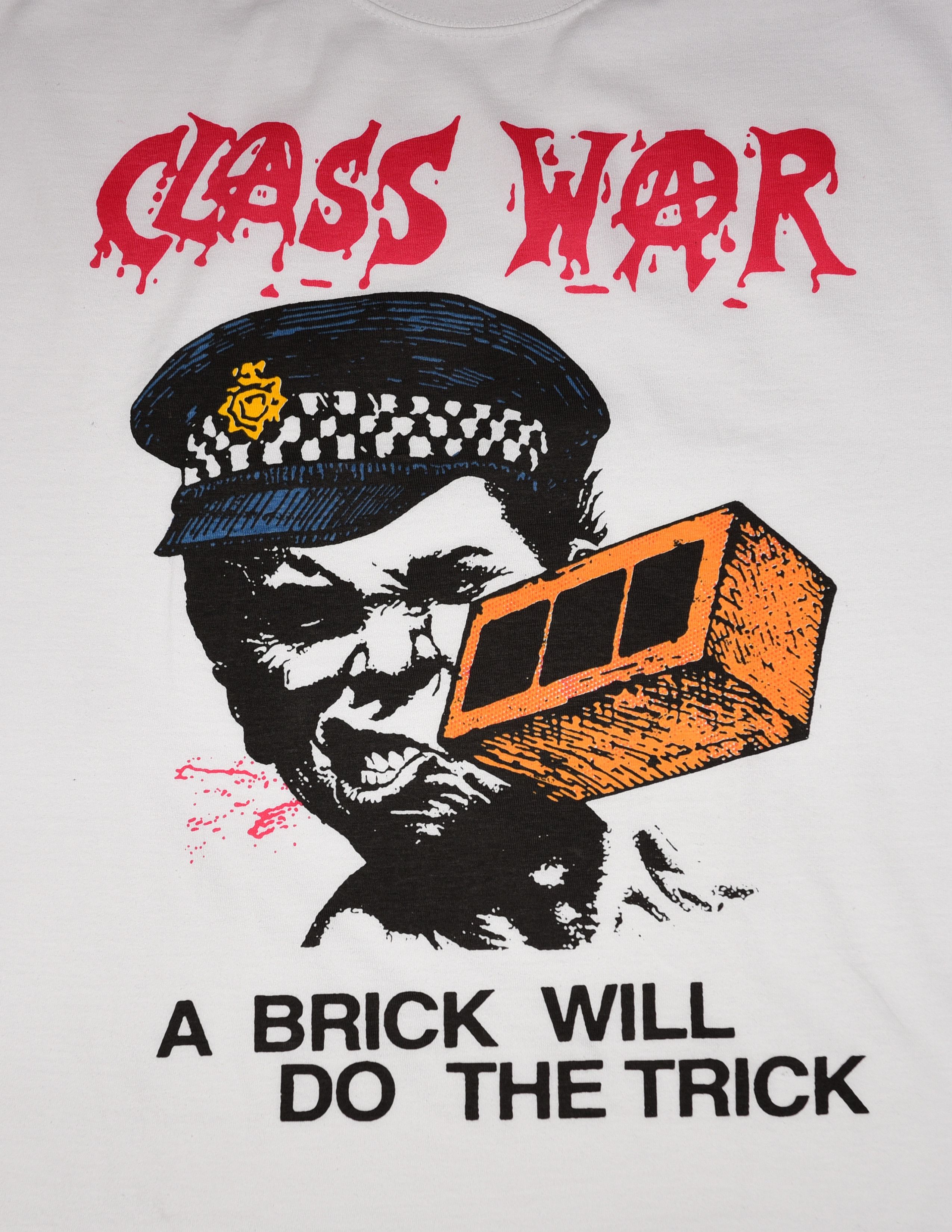 Vintage Maggot Death CLASS WAR Tee Size US XXL / EU 58 / 5 - 3 Thumbnail