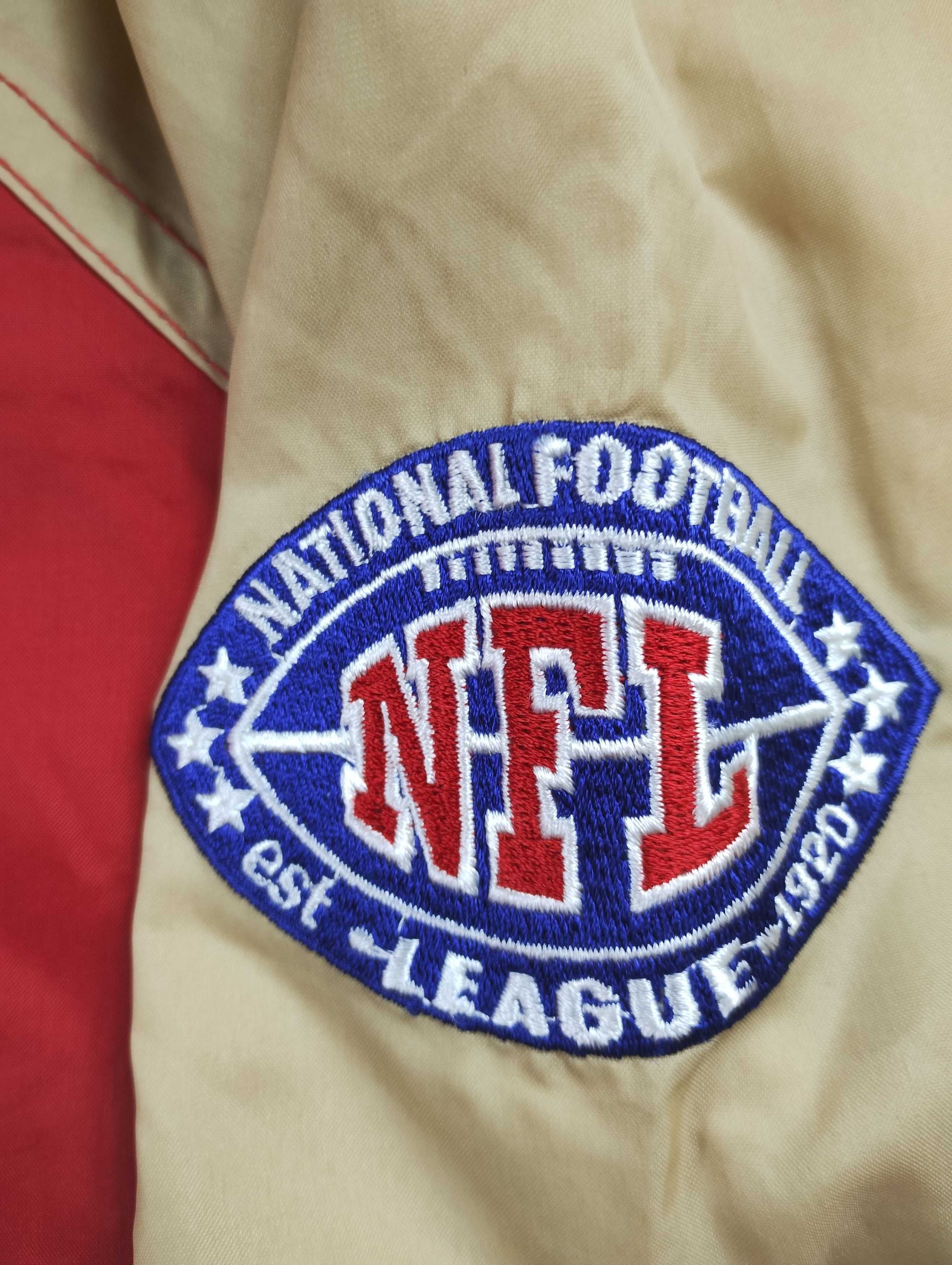 NFL × Starter Light jacket Starter NFL Red gold vintage 90s Size US M / EU 48-50 / 2 - 5 Thumbnail