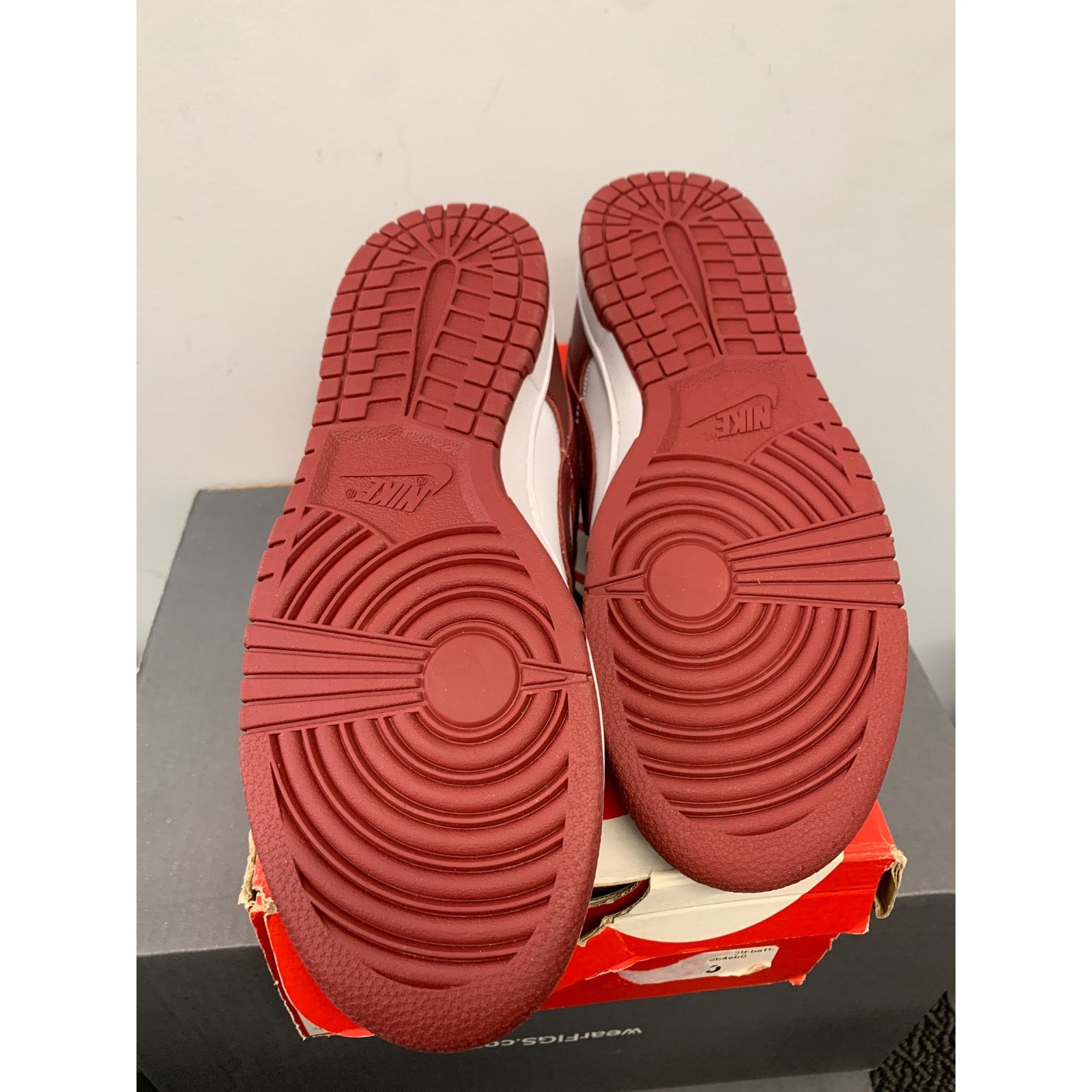 Nike Nike Dunk Low Team Red Size 8 BRAND NEW SHIPS NOW Size US 8 / EU 41 - 6 Thumbnail