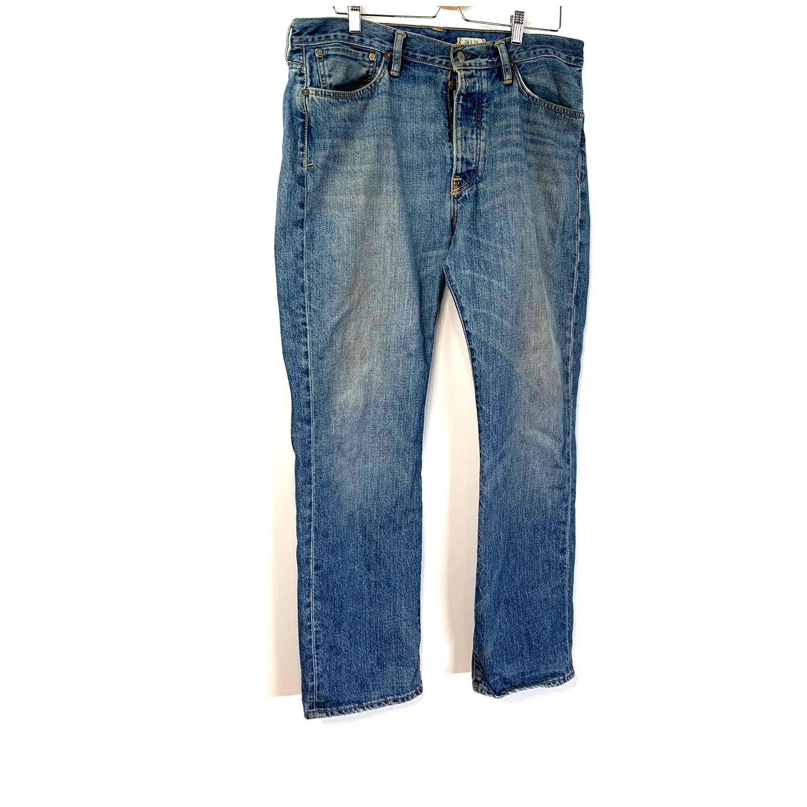 Polo Ralph Lauren × Vintage Polo Ralph Lauren Jeans Vintage Straight Leg Denim Size US 34 / EU 50 - 2 Thumbnail