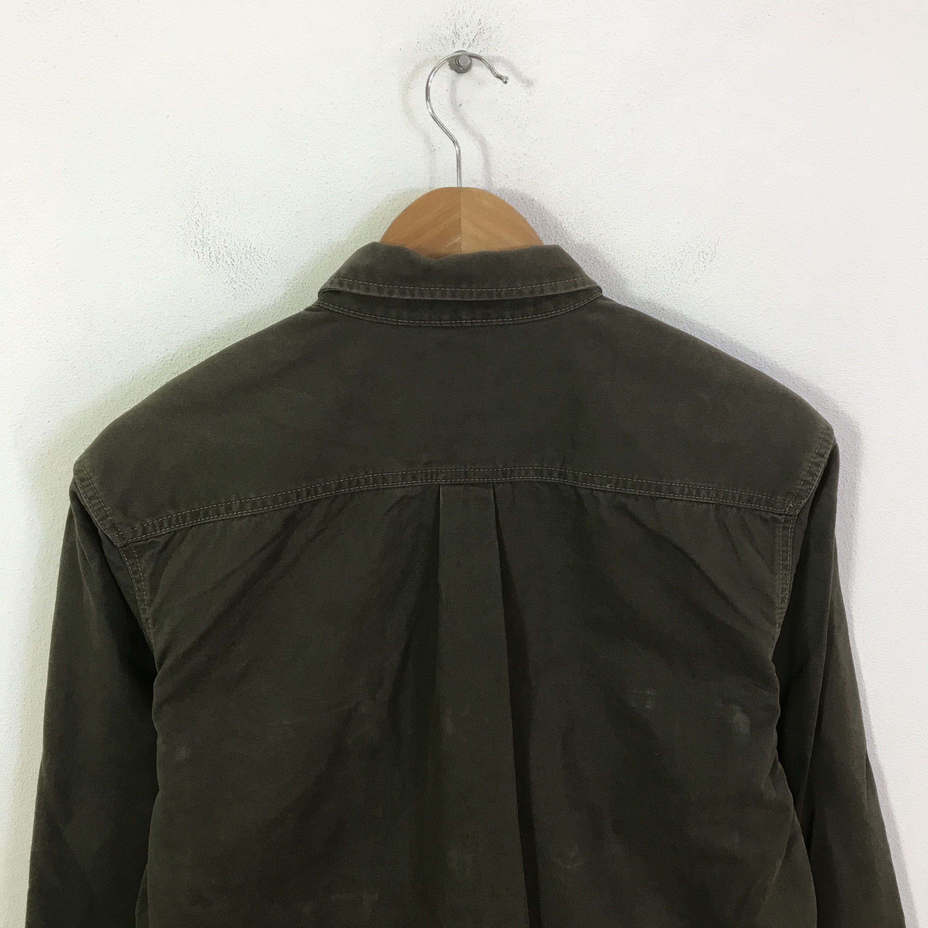 Japanese Brand kriff mayer army style button up shirt K116B29 Size US L / EU 52-54 / 3 - 4 Thumbnail
