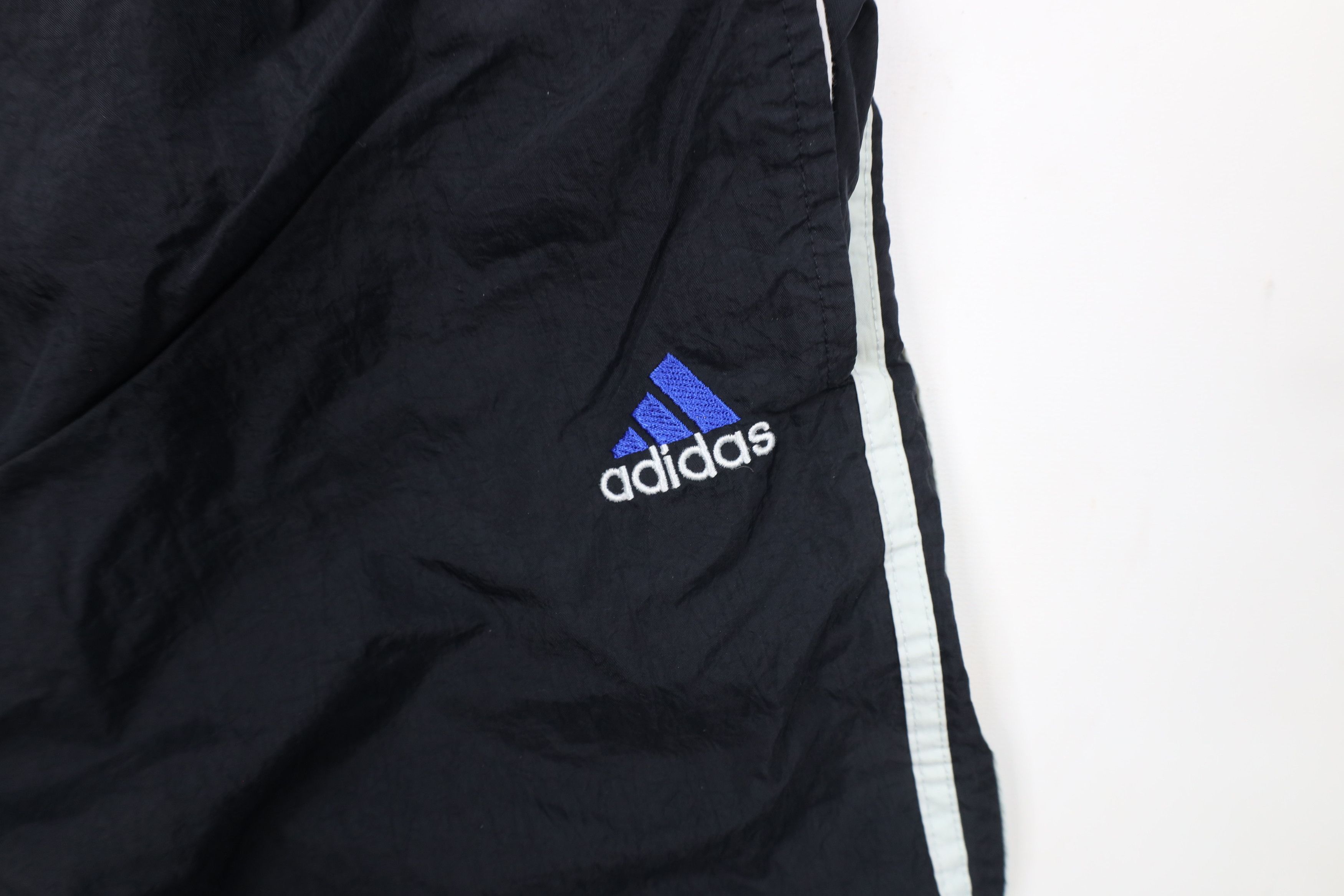 Adidas × Vintage Vintage 90s Adidas Striped Lined Windbreaker Joggers Pants Size 28" / US 6 / IT 42 - 7 Thumbnail